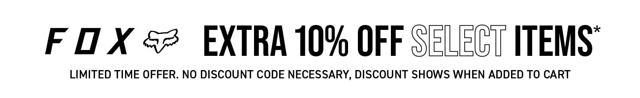 Fox Racing Flash Sale