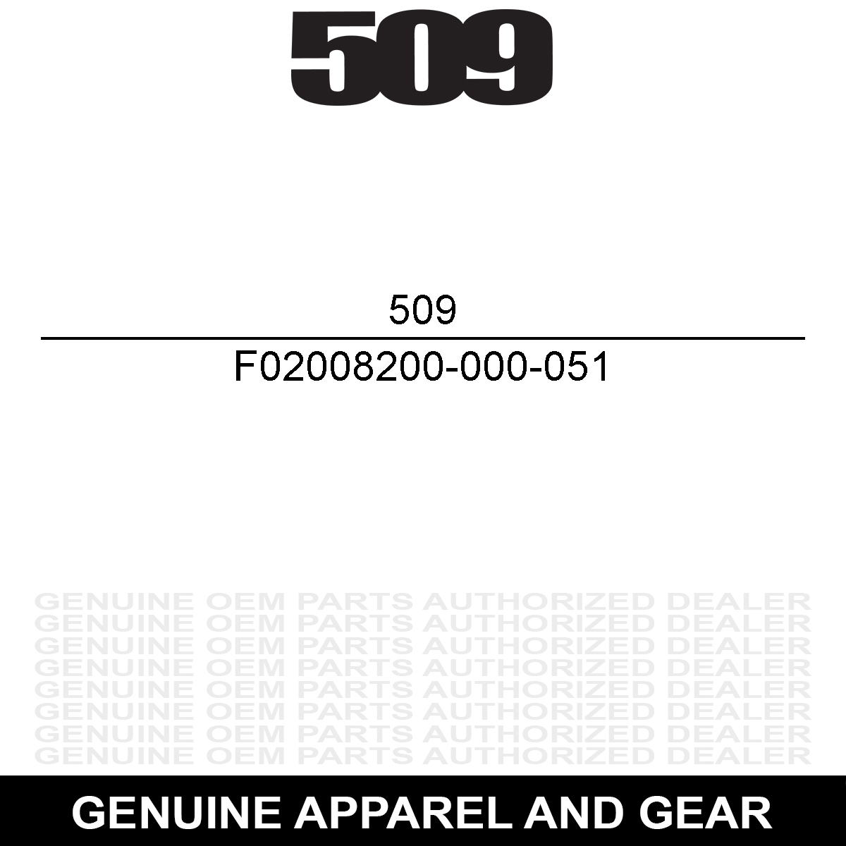 509 F02008200-000-051 Aviator 2.0 Goggle Strap