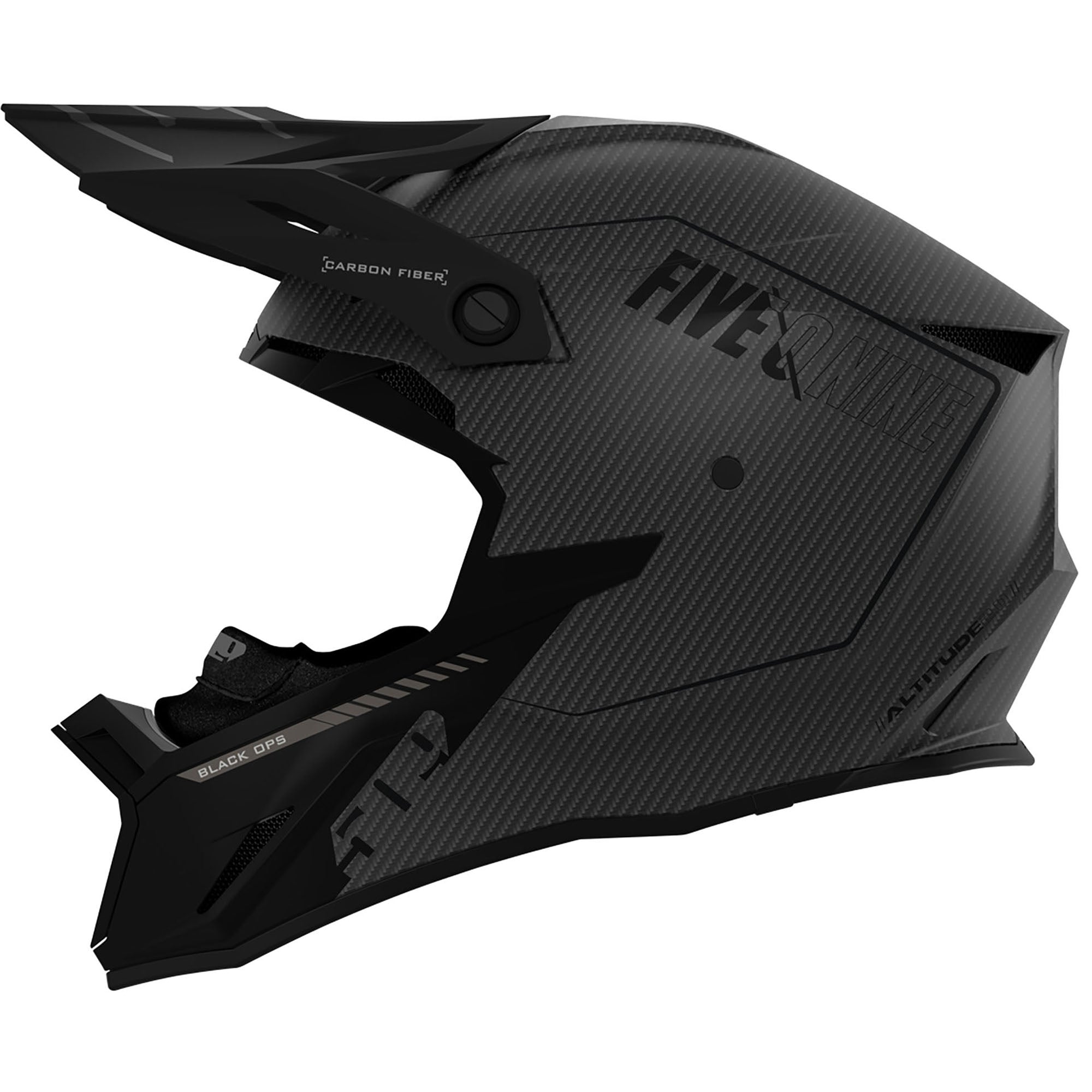 509 Altitude 2.0 Carbon Fiber Helmet Black Ops Unisex-Adult