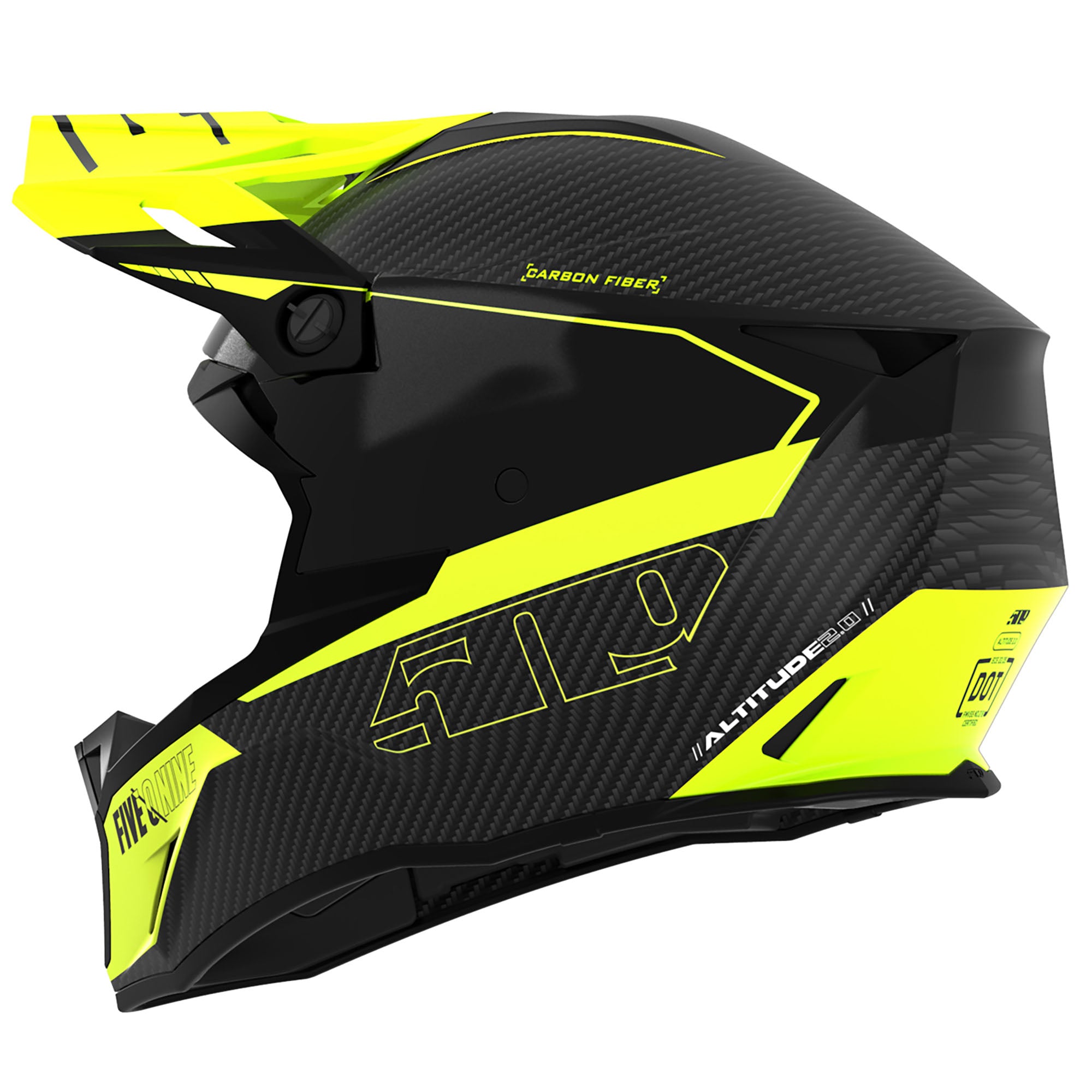 Genuine OEM 509 Altitude 2.0 Carbon Fiber Helmet