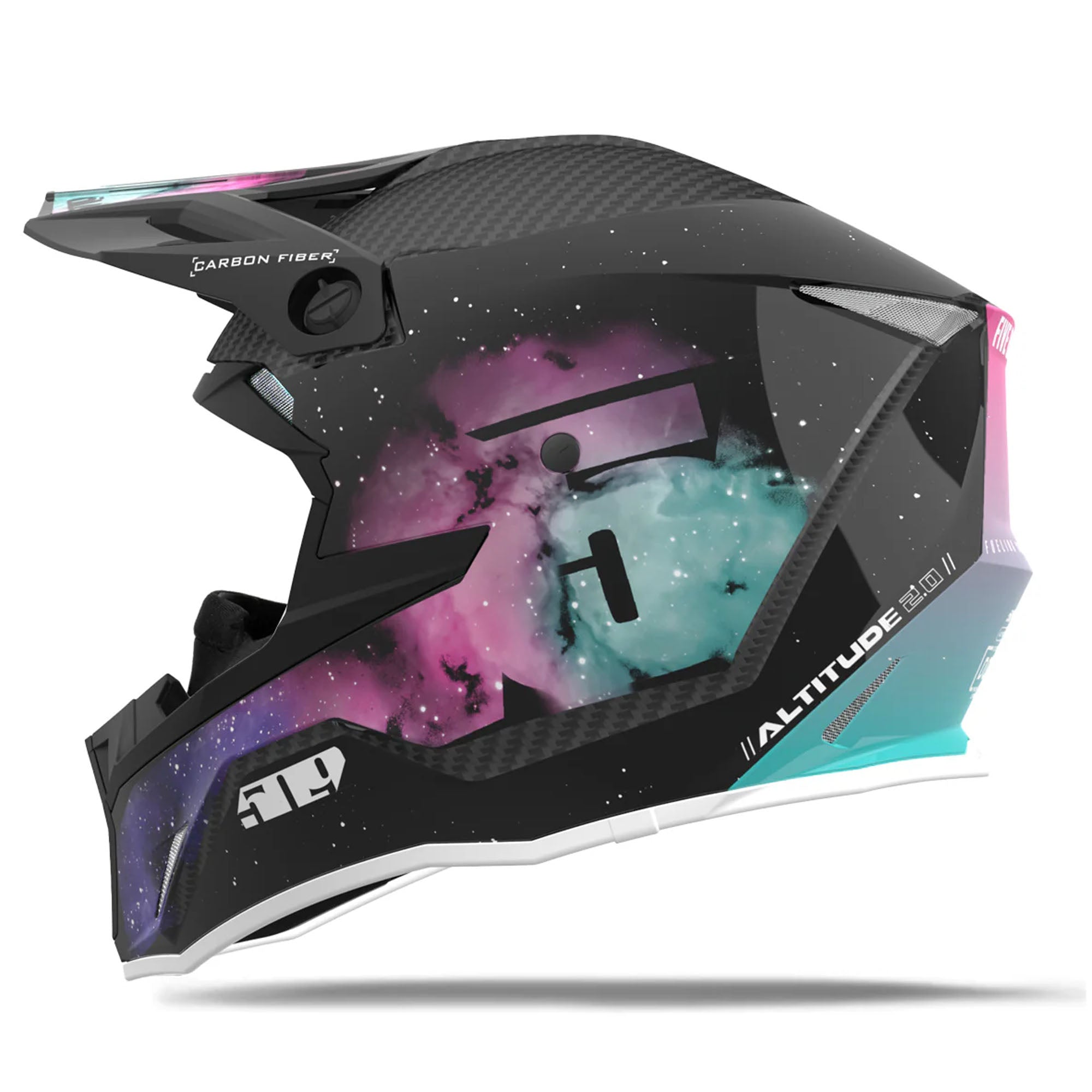 509 Altitude 2.0 Carbon Fiber Snowmobile Helmet
