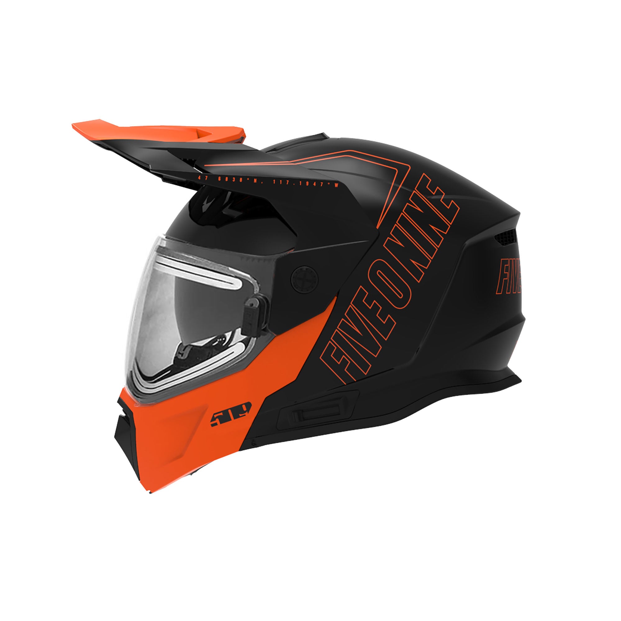 509 Delta R4 Ignite Helmet Orange Unisex-Adult