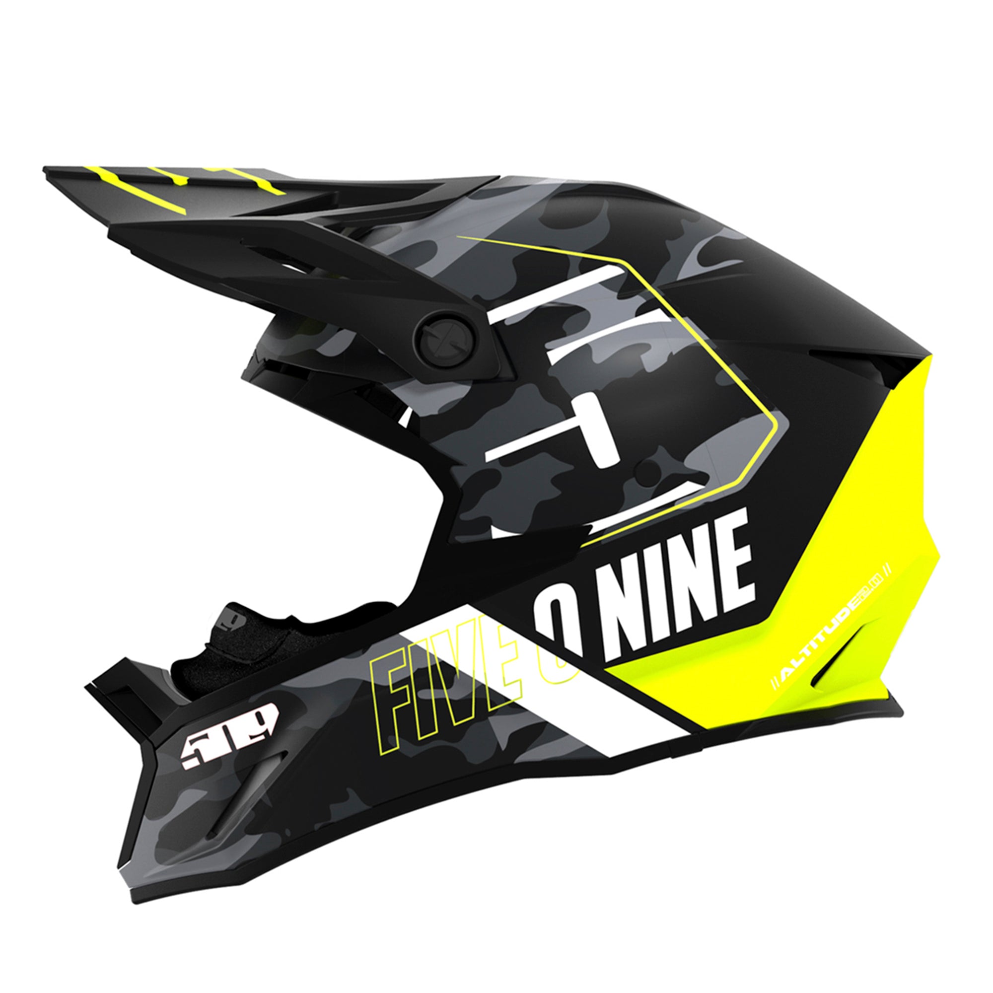 509 Altitude 2.0 Helmet Black Camo Unisex-Adult