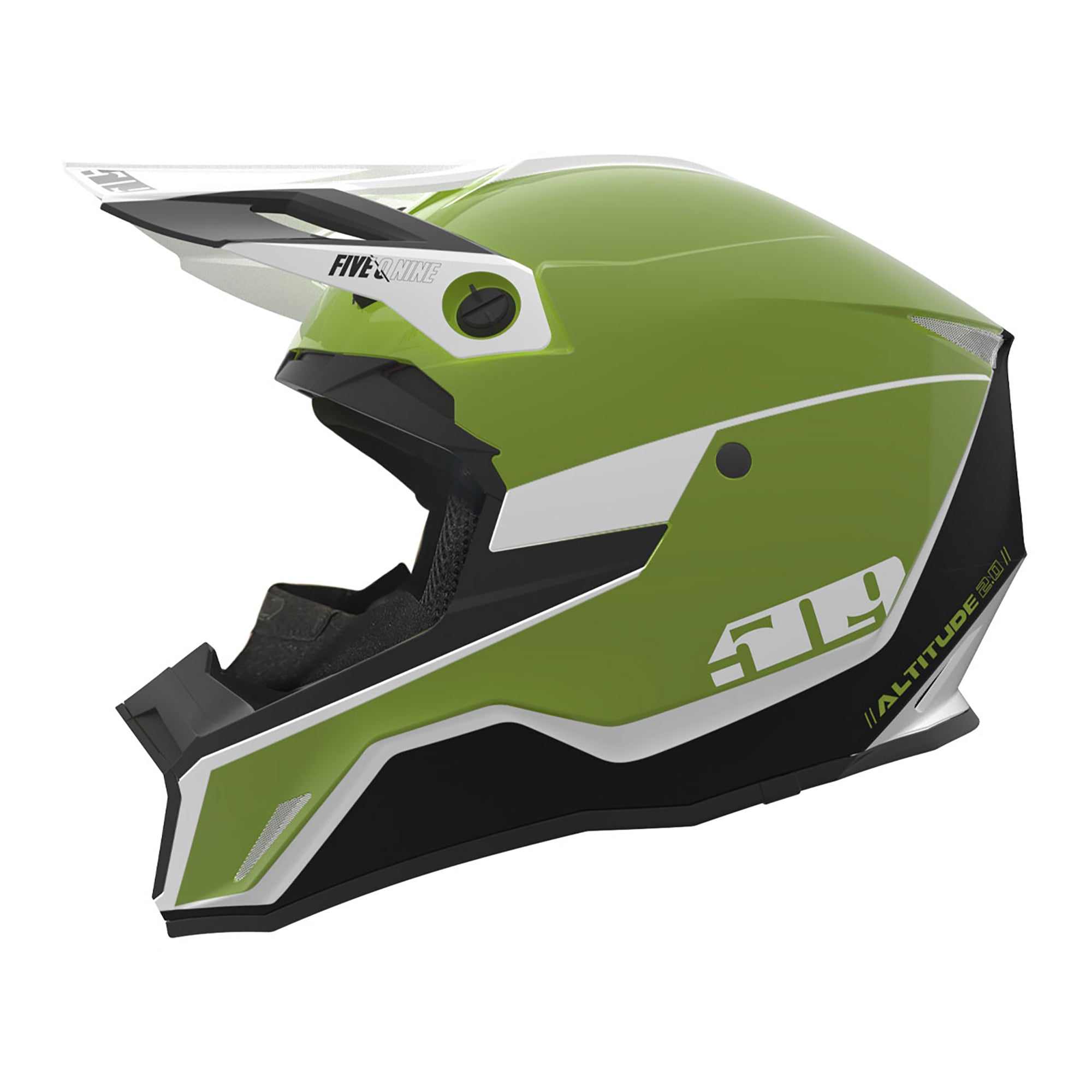 509 Altitude 2.0 Snowmobile Helmet Acid Green (2024) Unisex-Adult