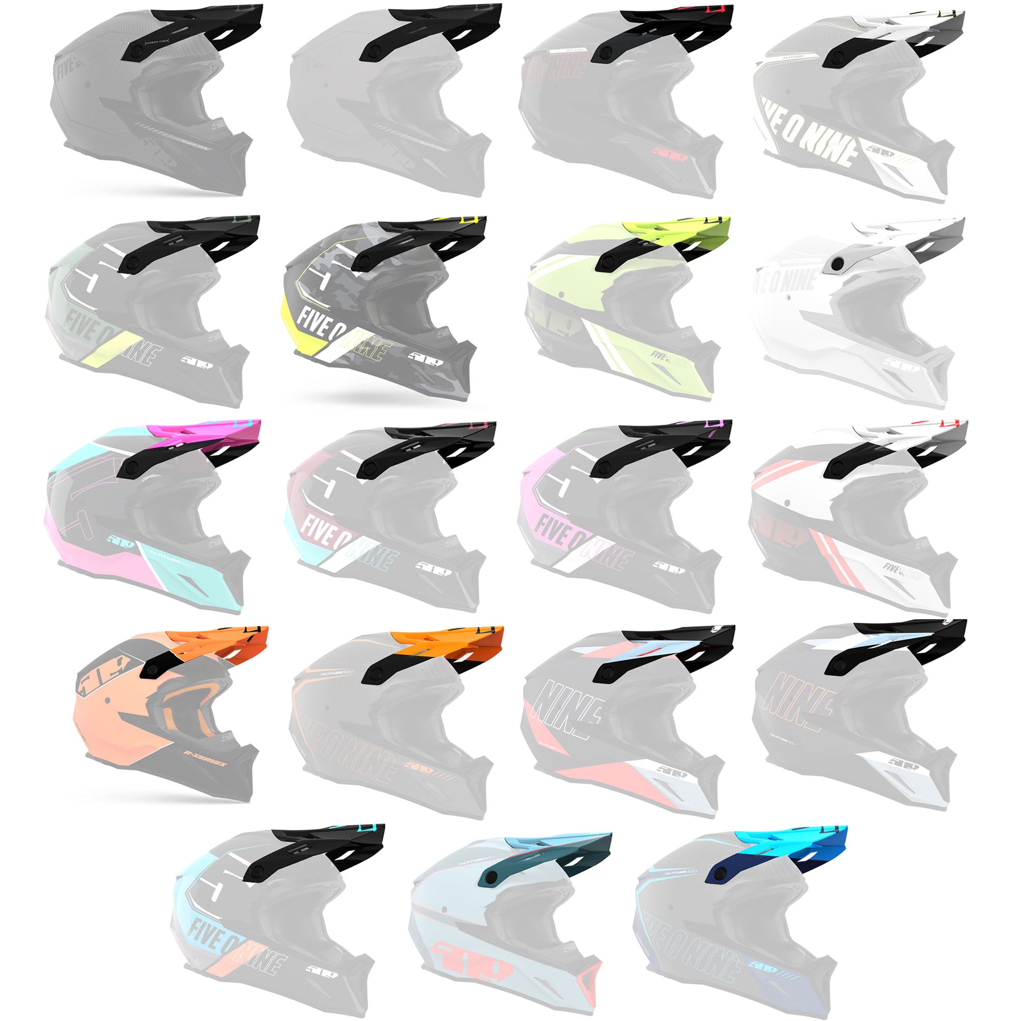 509 Altitude 2.0 Visor Unisex-Adult