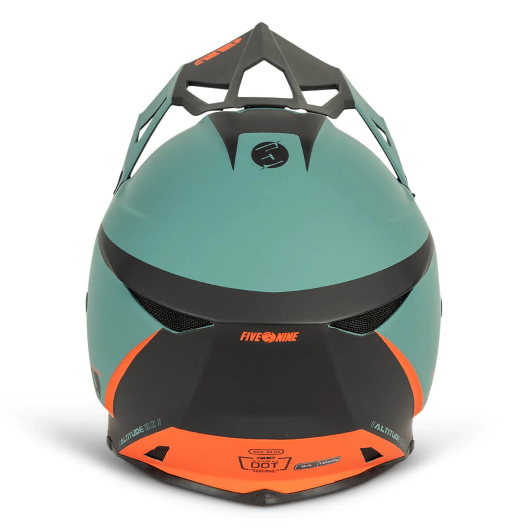 509 Altitude 2.0 Offroad Open Face Helmet Sci-Fi Green