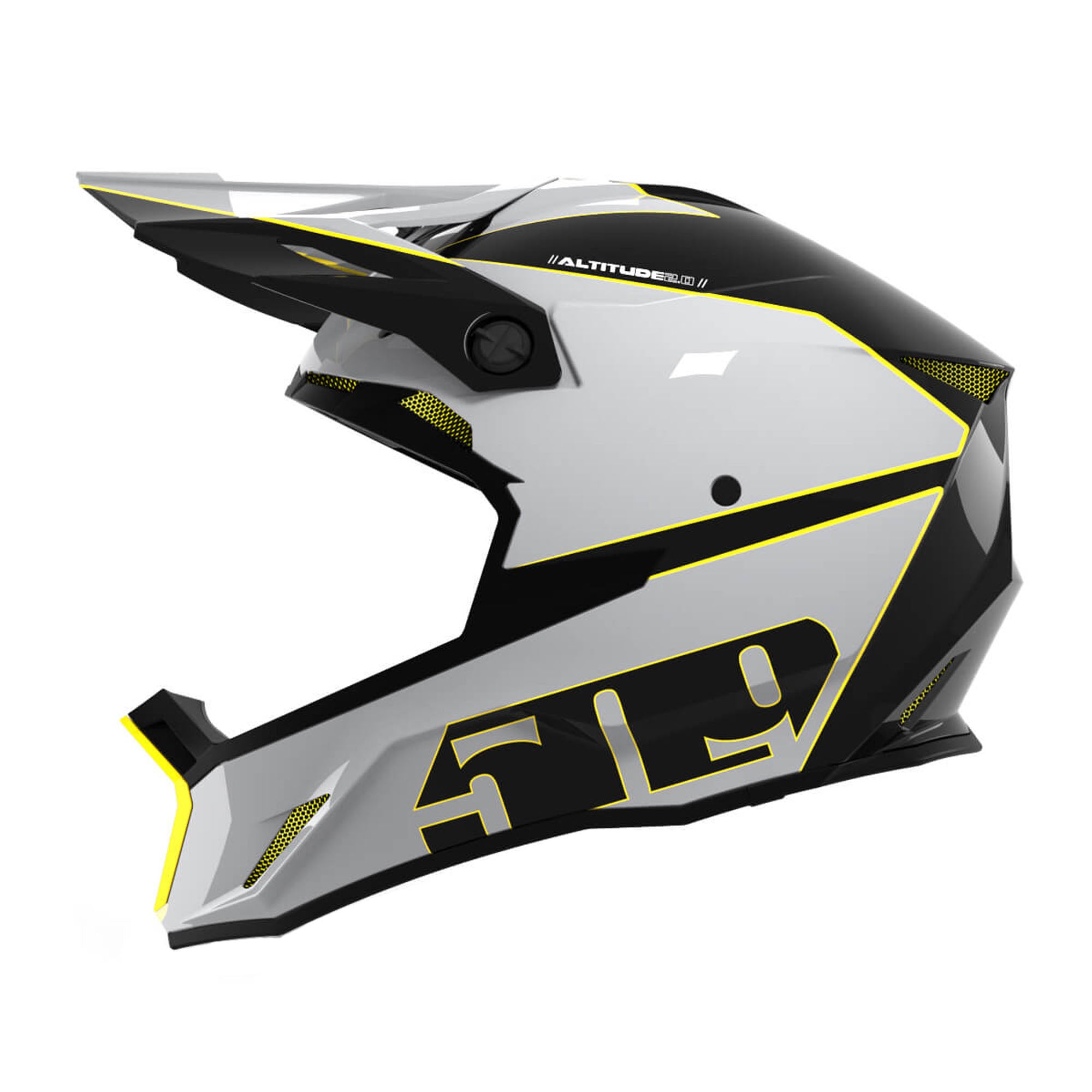 509 Altitude 2.0 Offroad Helmet Sharkskin Camo Unisex-Adult