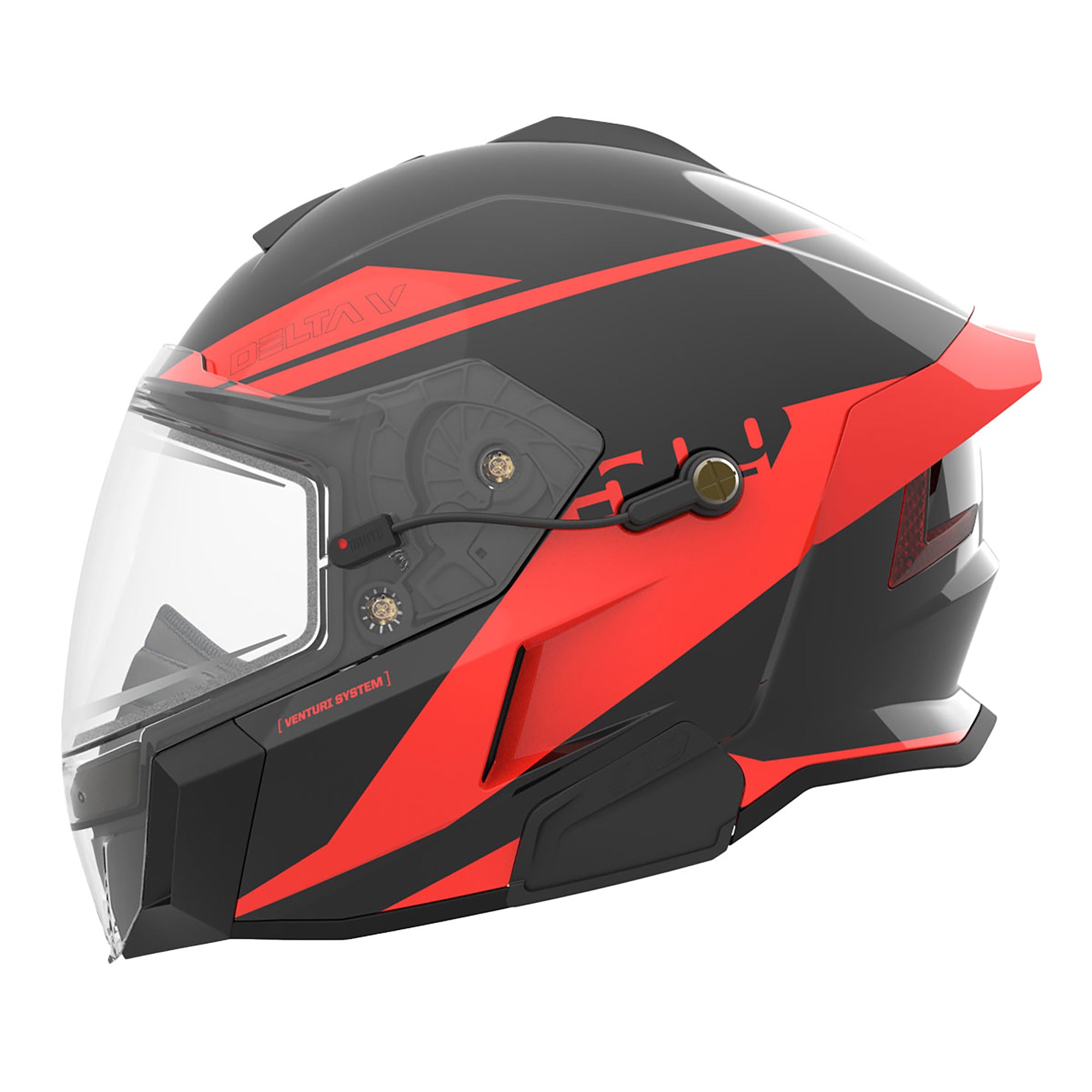 509 Delta V Commander Helmet Racing Red Unisex-Adult