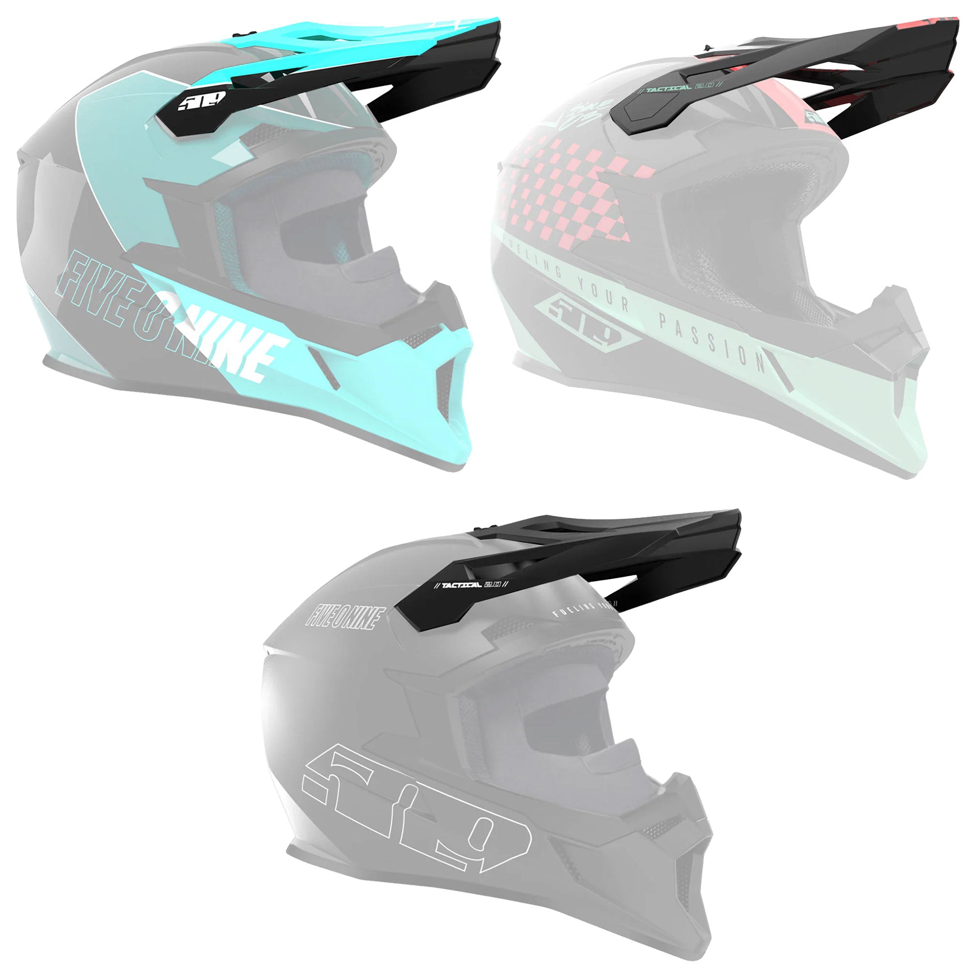 509 Snowmobile Visor for Youth Tactical Helmet