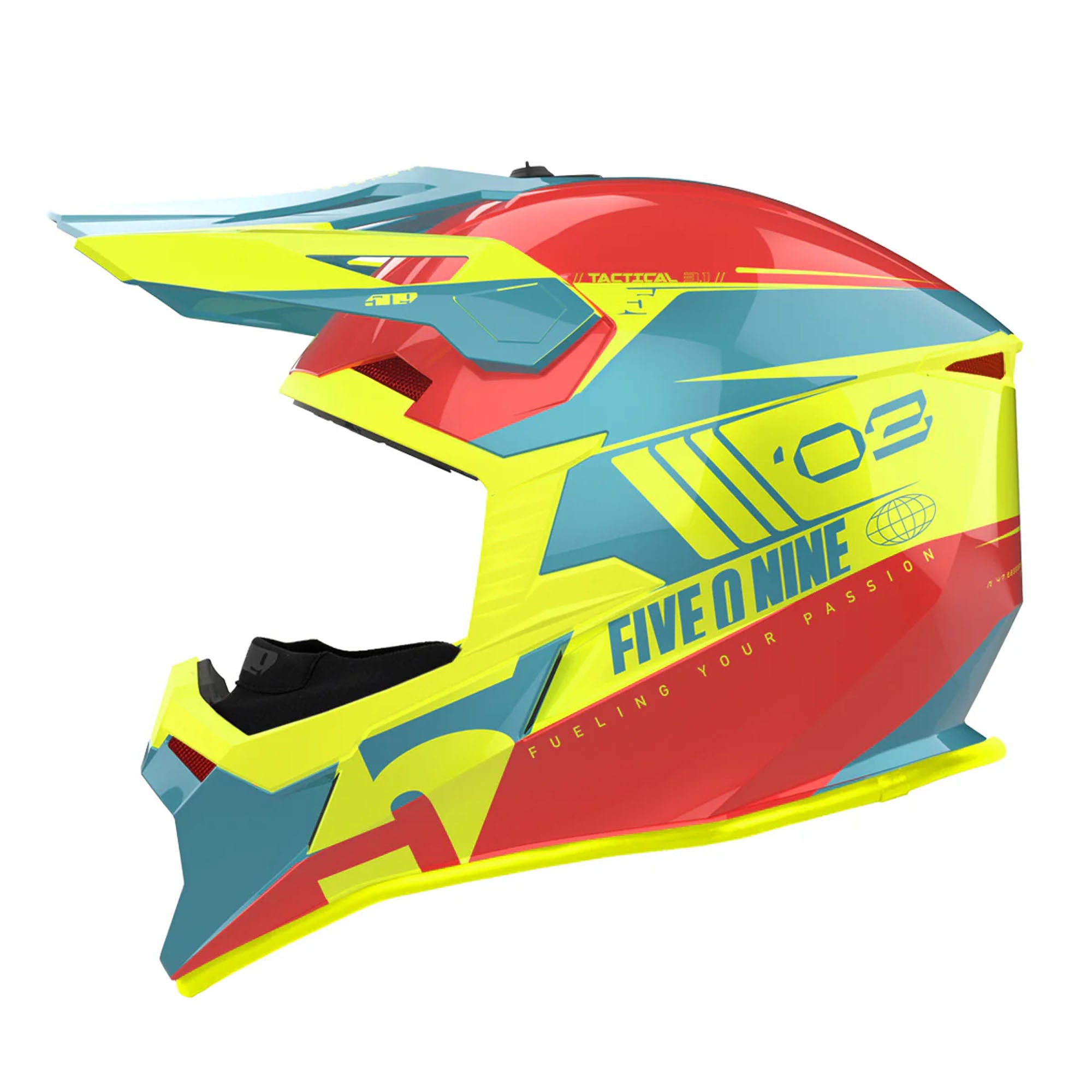 509 Tactical 3.1 MTN Helmet Ultrabeast Red Unisex-Adult