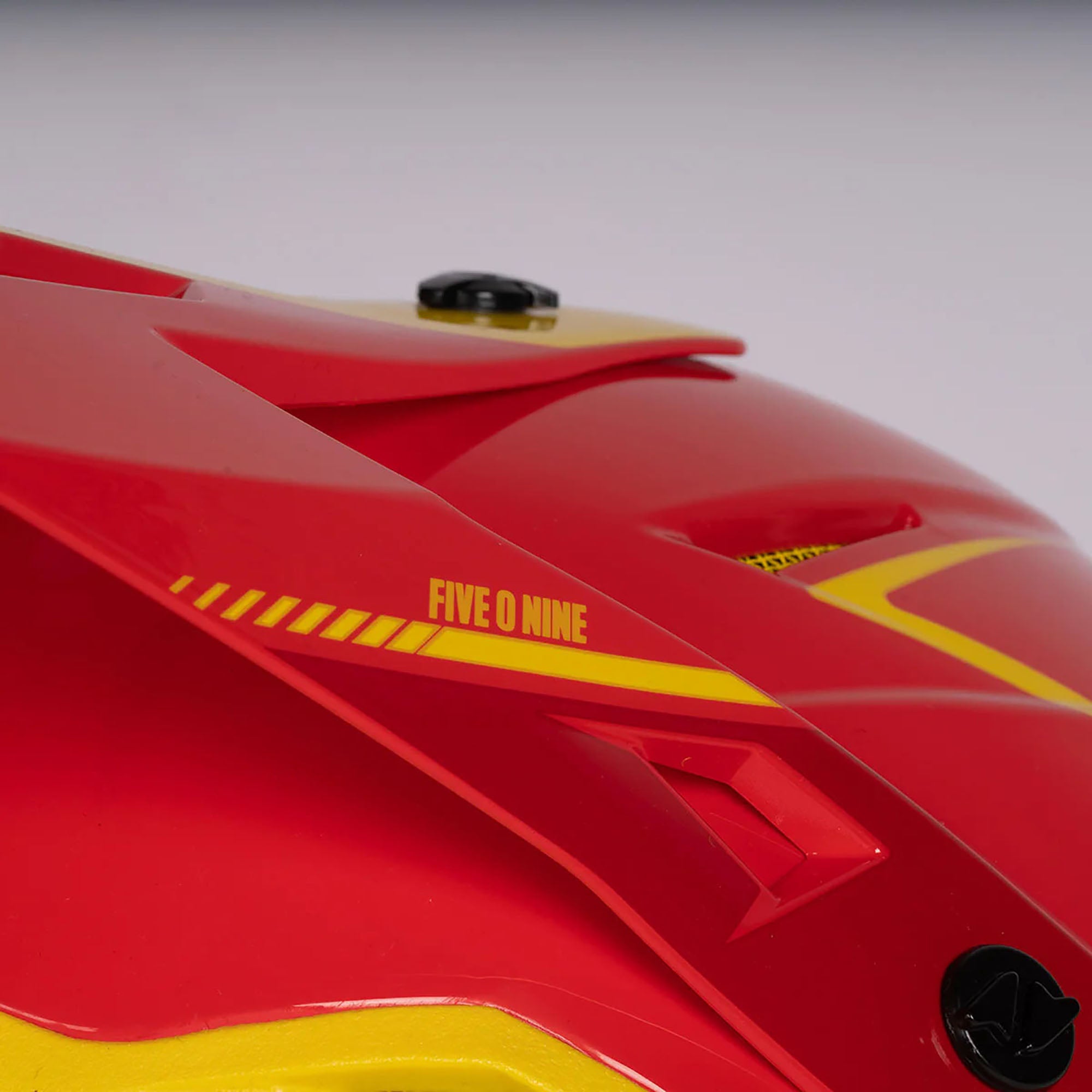 509 Atmosphere Open Face Snowmobile Helmet Flamin Hot Red