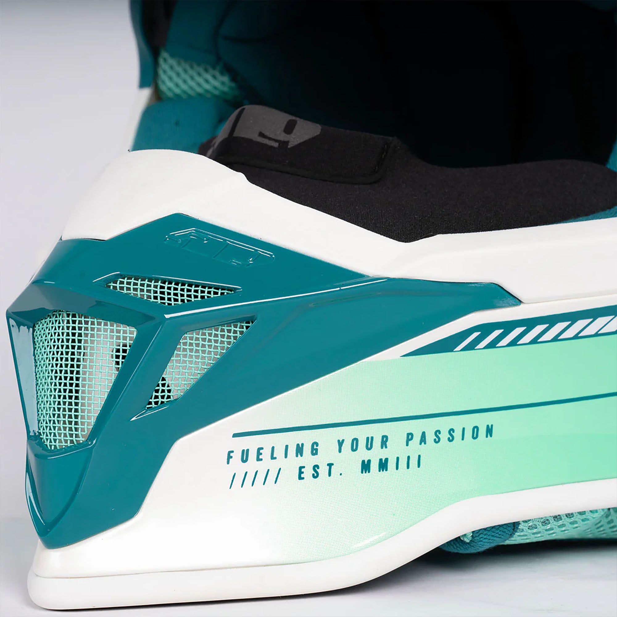 509 Atmosphere Open Face Snowmobile Helmet Spearmint Green