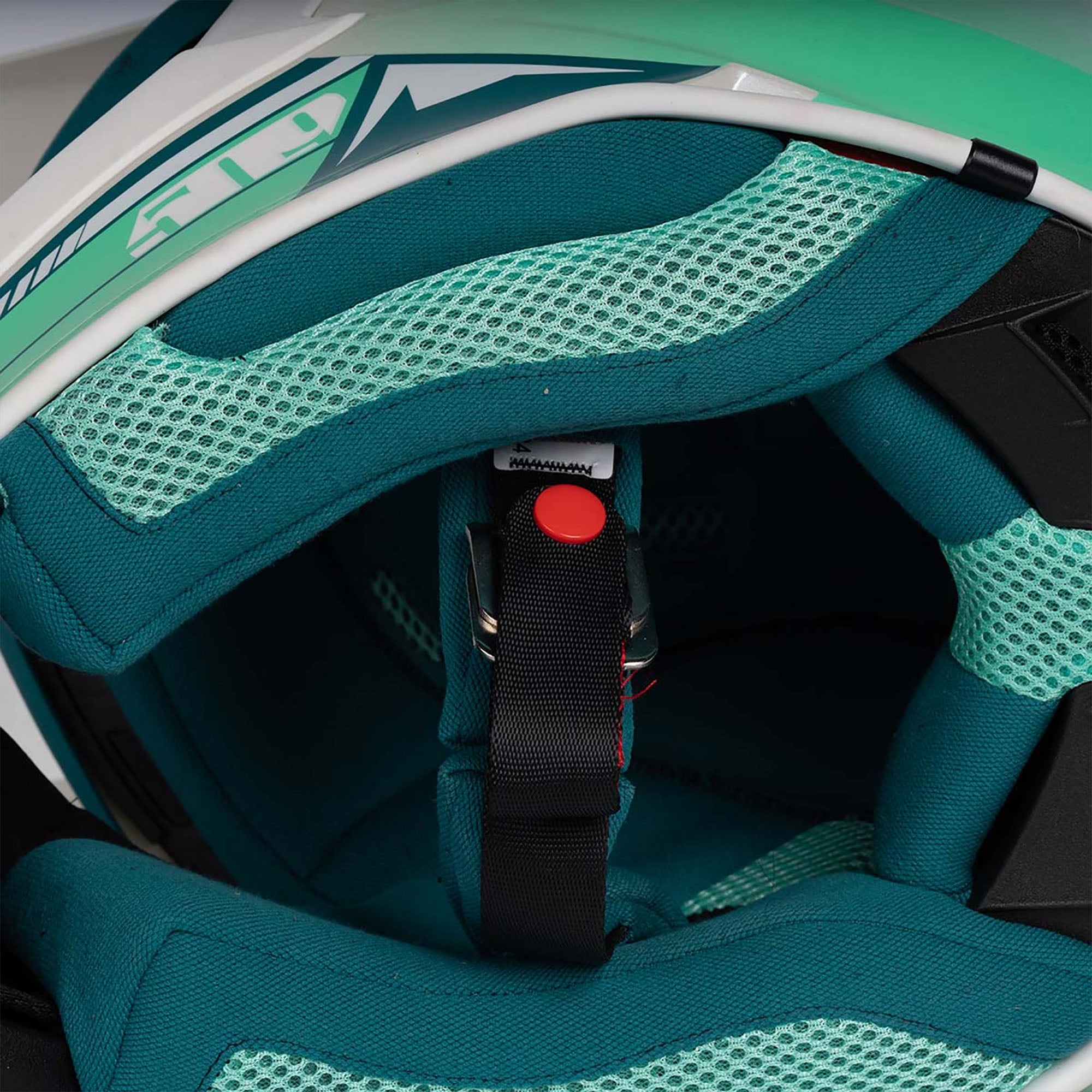 509 Atmosphere Open Face Snowmobile Helmet Spearmint Green