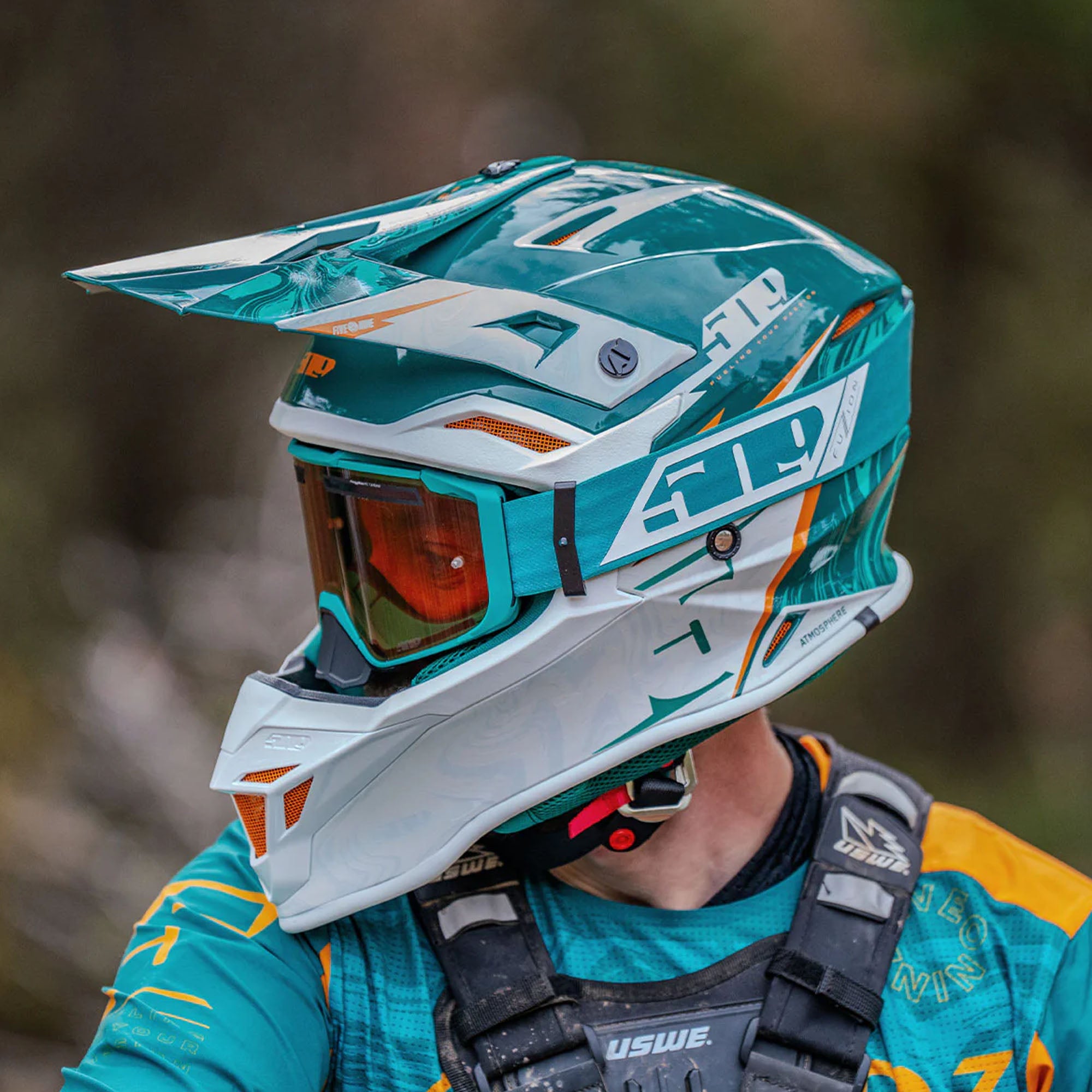 509 F02006200-000-914 Sinister MX6 Fuzion Flow Goggle Filtered Anti-Fog Anti-Scratch Lens