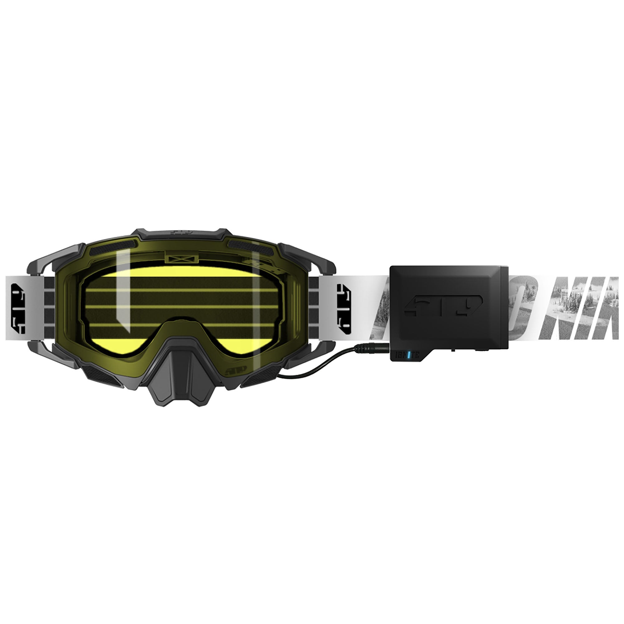 electric snowmobile goggles 509 F02012800-000-801 Sinister X7 Ignite S1 Goggles