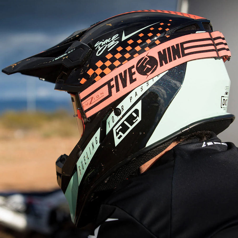 509 F02013200-000-101 Kingpin Fuzion Flow Goggle Filtered Anti-Fog Anti-Scratch Quick