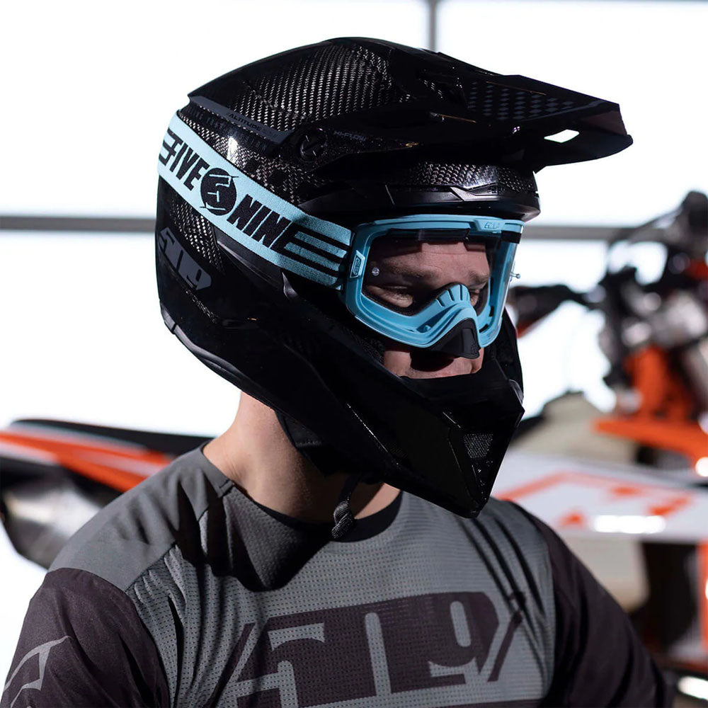 509 F02015300-000-201 Kingpin Offroad Flow Goggle Vented Anti-Fog Anti-Scratch Quick