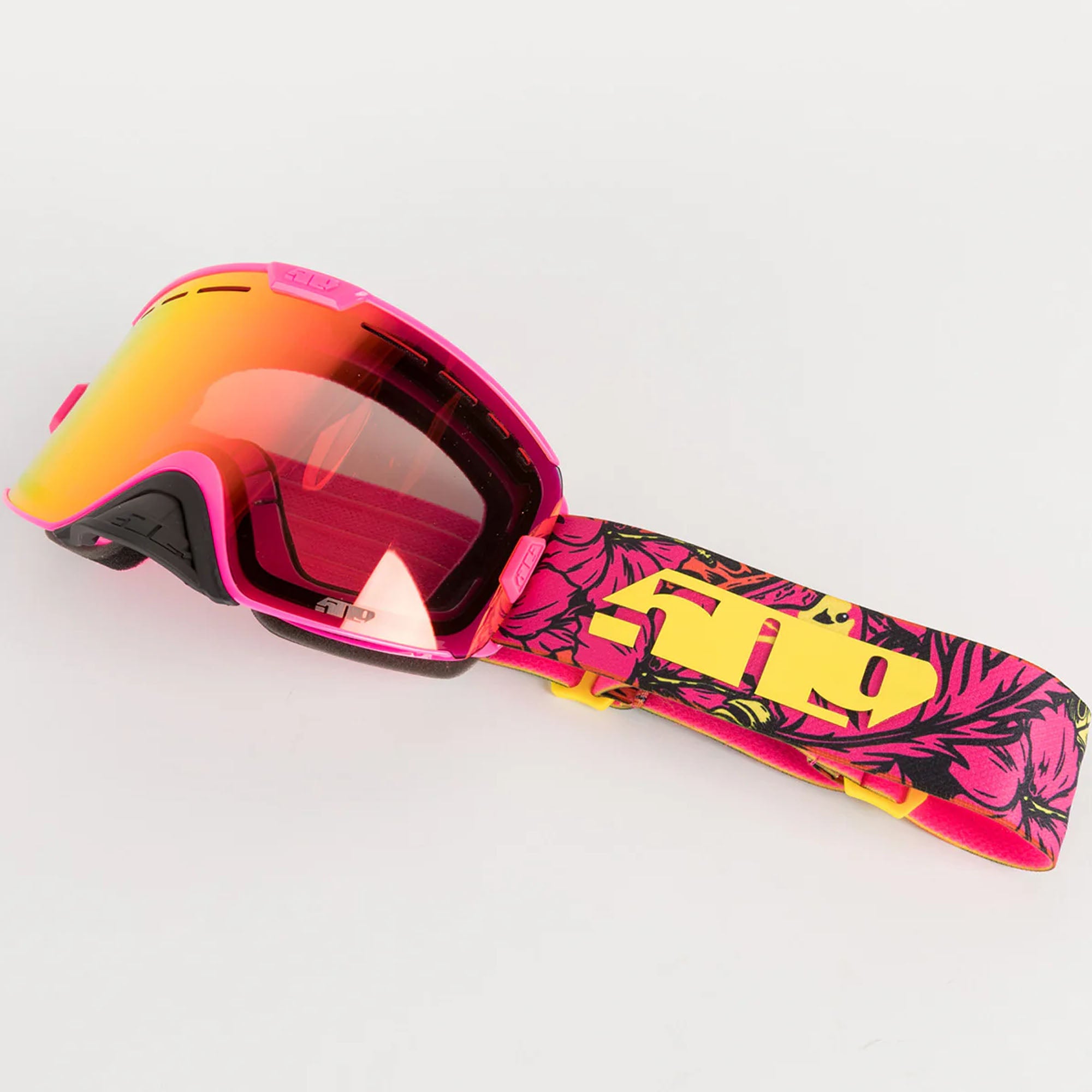 509 F02015900-000-701 Kingpin Goggle LE Kit Quick Change Anti-Fog Stratch Dual Pane Pink