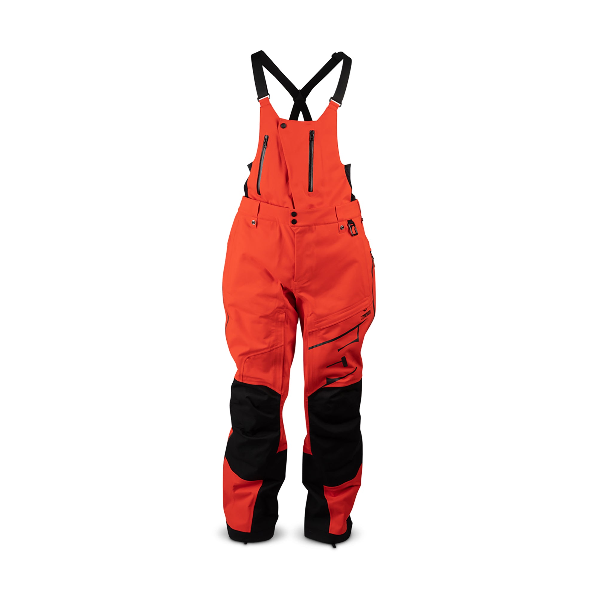 509 Stoke Bibs Shell Apex Red Mens