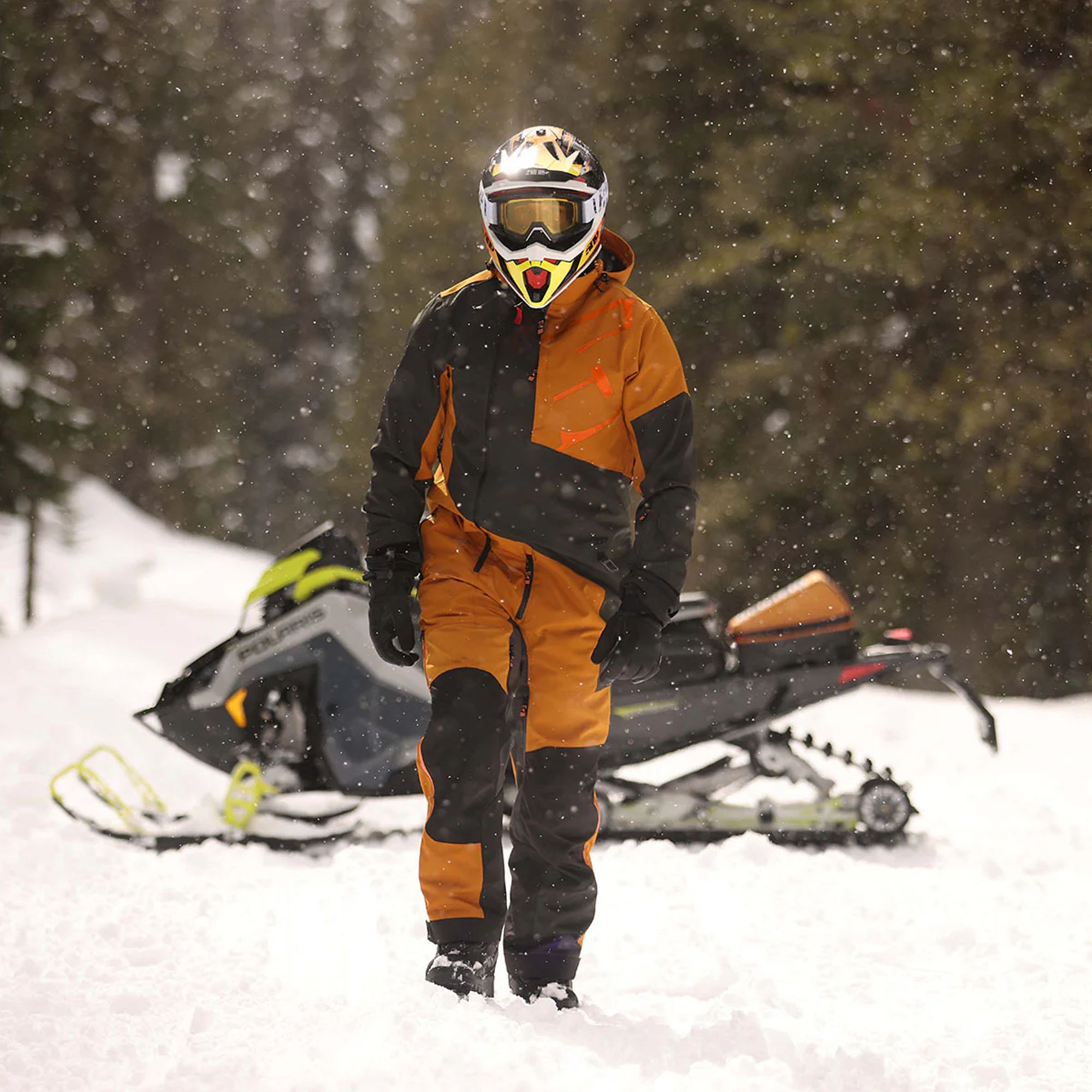 509 Allied Shell Snowmobile Monosuit Buckhorn Pirate Brown