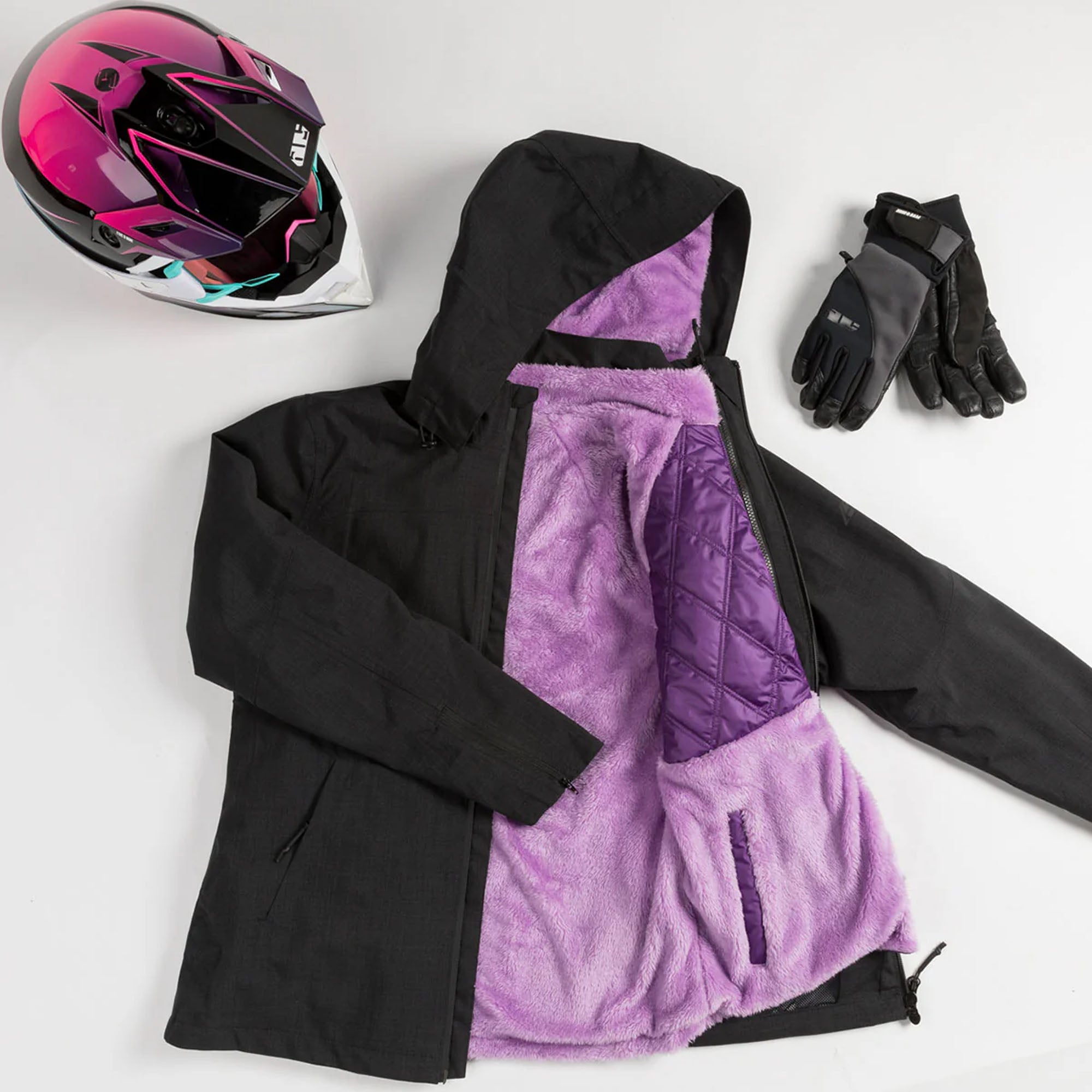 509 Womens Aurora 5 in 1 Snowmobile Jacket Black