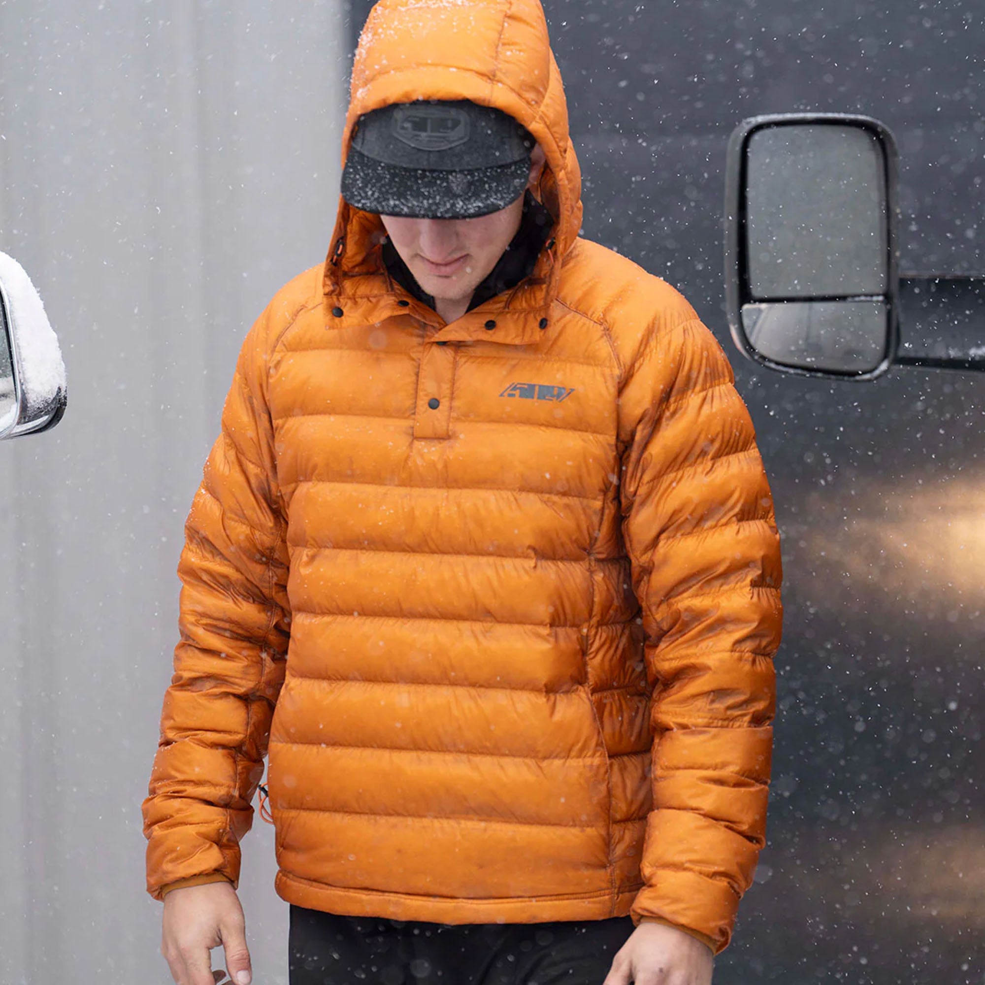 509 Kingdown Anorak Snowmobile Jacket Octane Orange