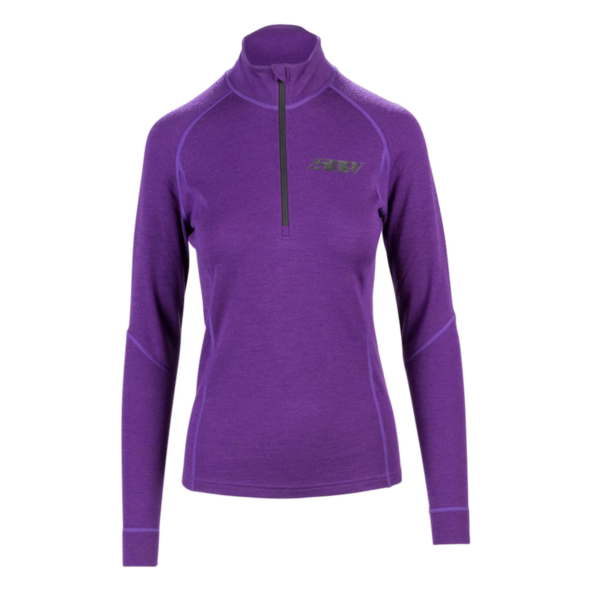 509 Womens FZN Merino 1/4 Zip Purple Womens