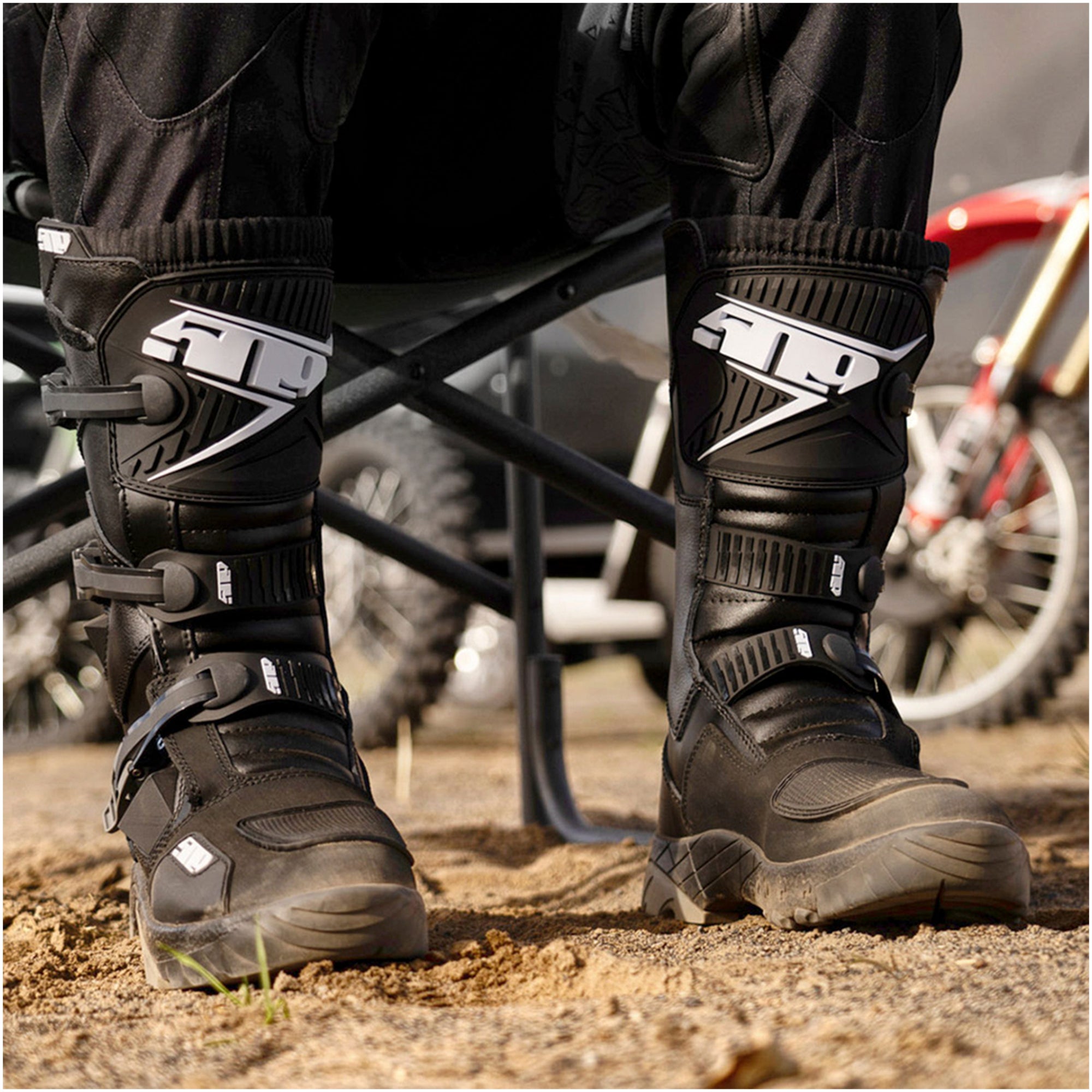 509 Velo Raid Snowmobile Boots 5Tech Insulated Stealth