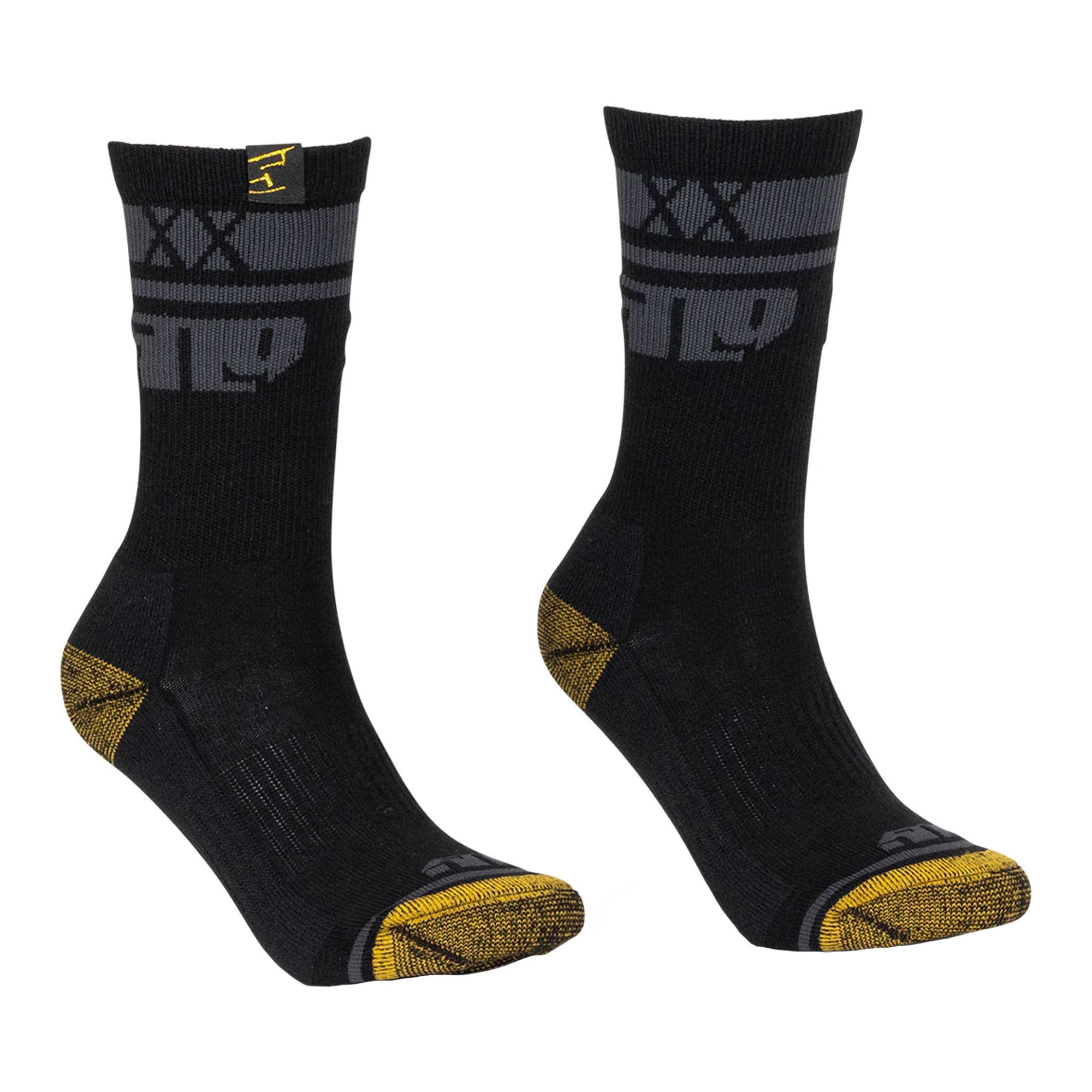 509 Route 5 Casual Sock Black Gold Mens