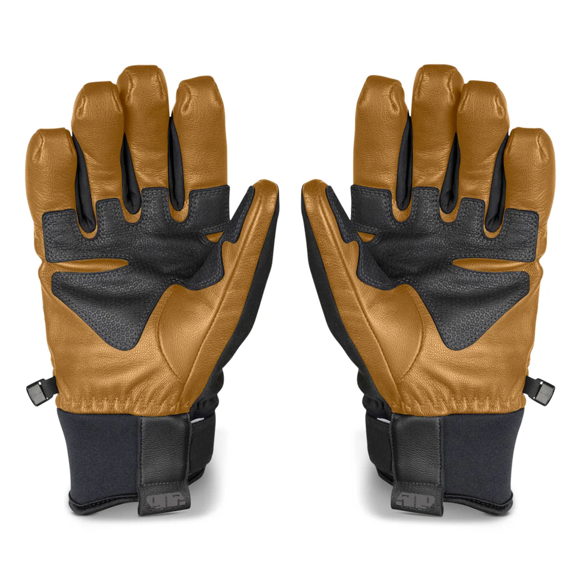 509 Freeride Standard Snowmobile Gloves Buckhorn Black Brown