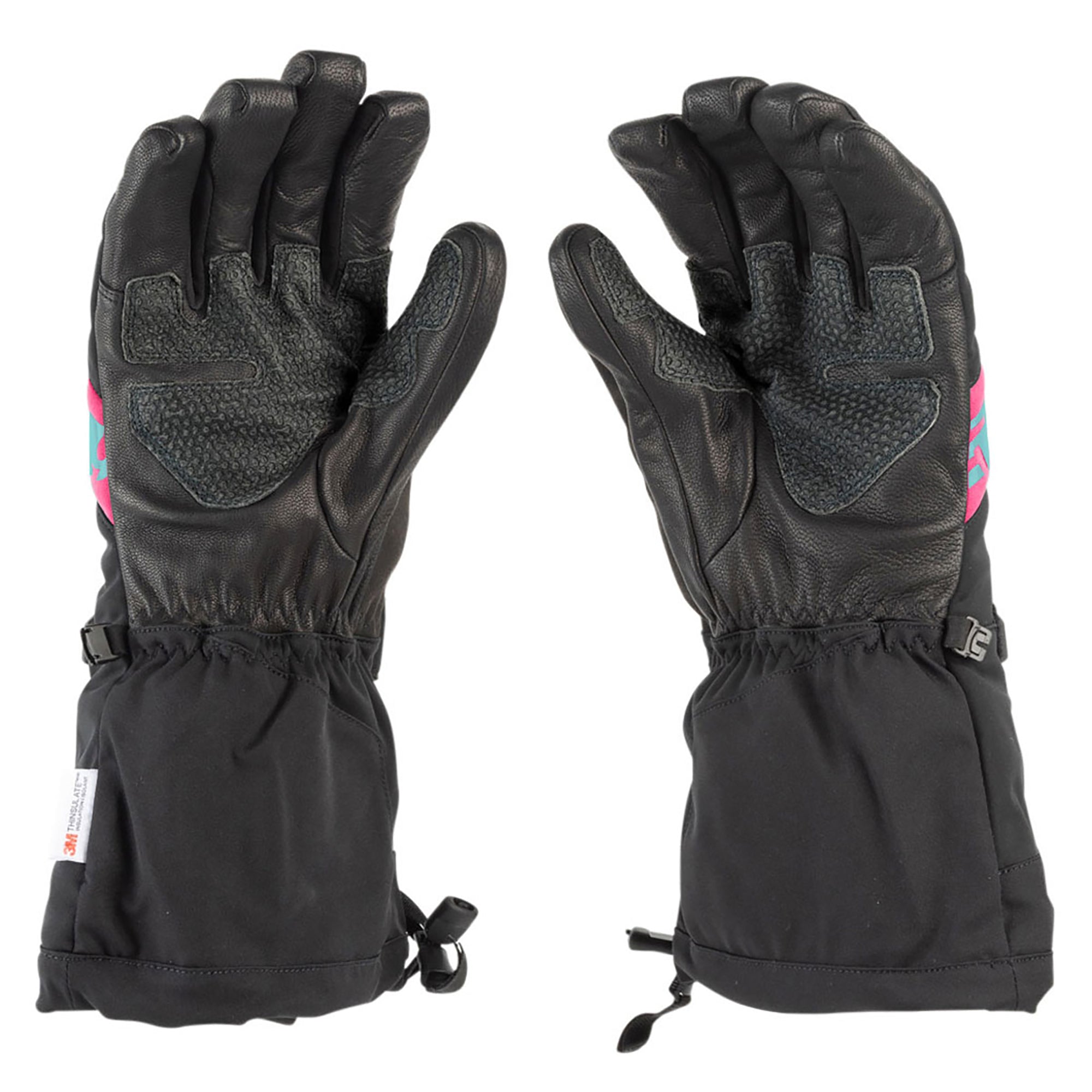 509 Backcountry Ignite Gauntlet Snowmobile Gloves Raspberry Pink