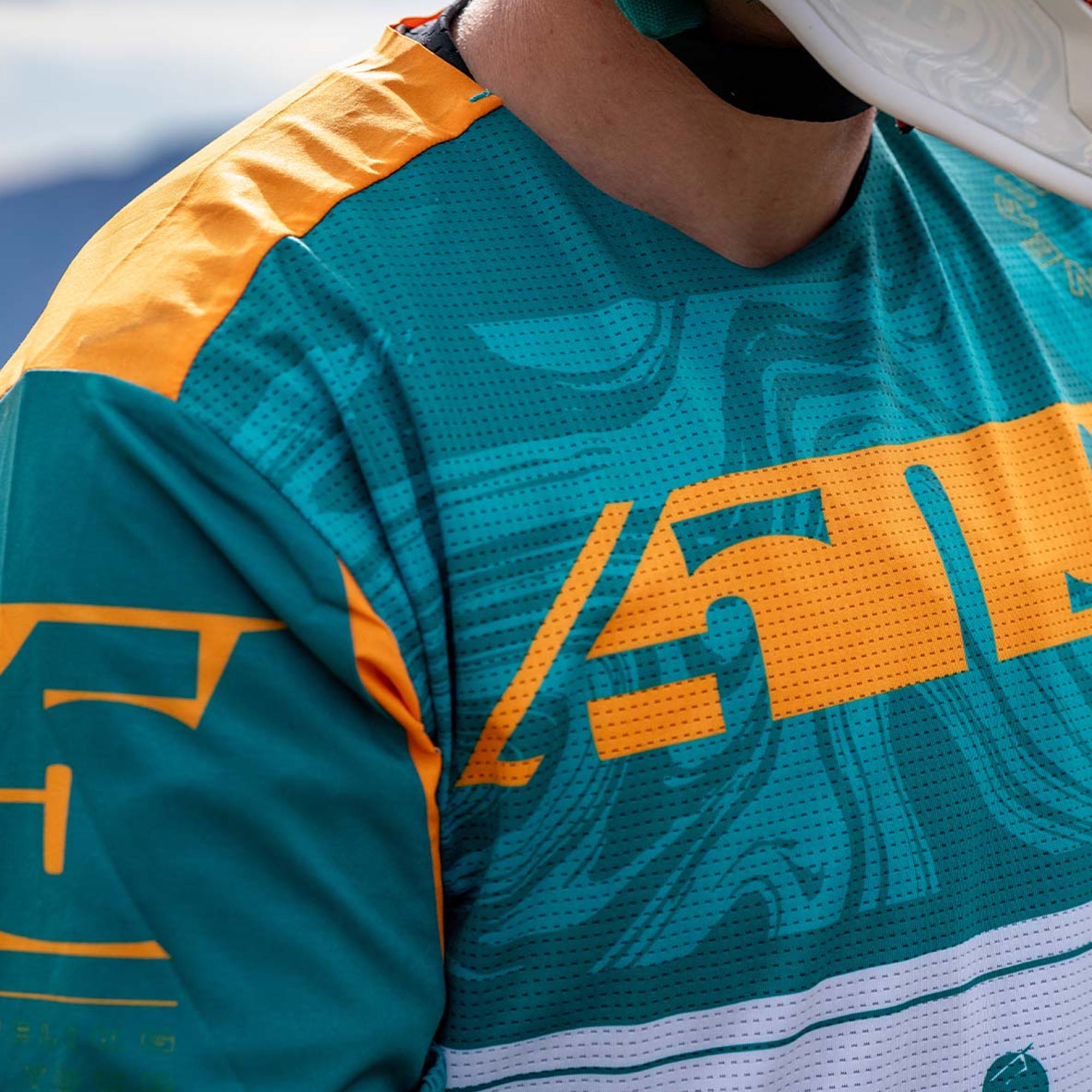 509 Race 5 Jersey Long Sleeve Drop Tail Perforated Lightweight Gneiss