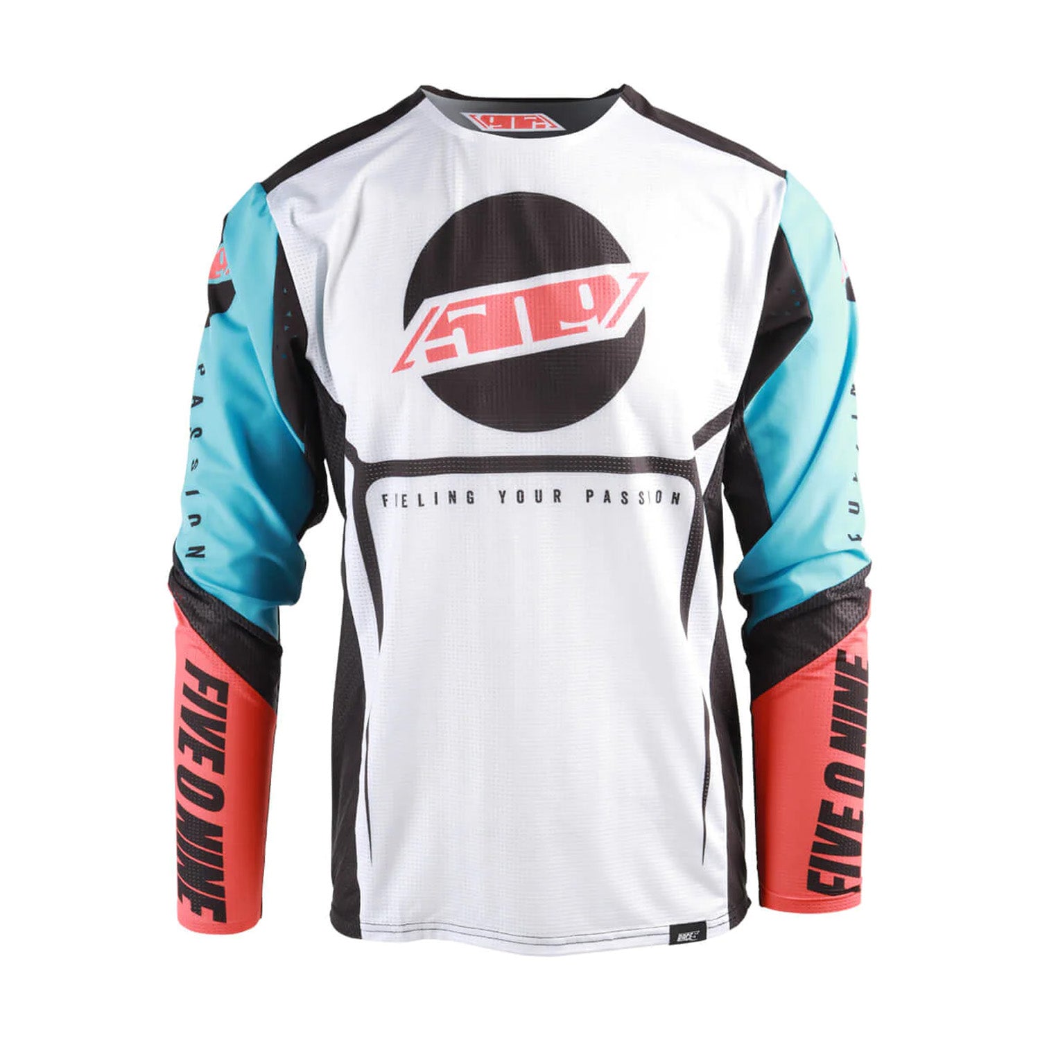 509 Race 5 Jersey Sci-Fi Coral Unisex-Adult