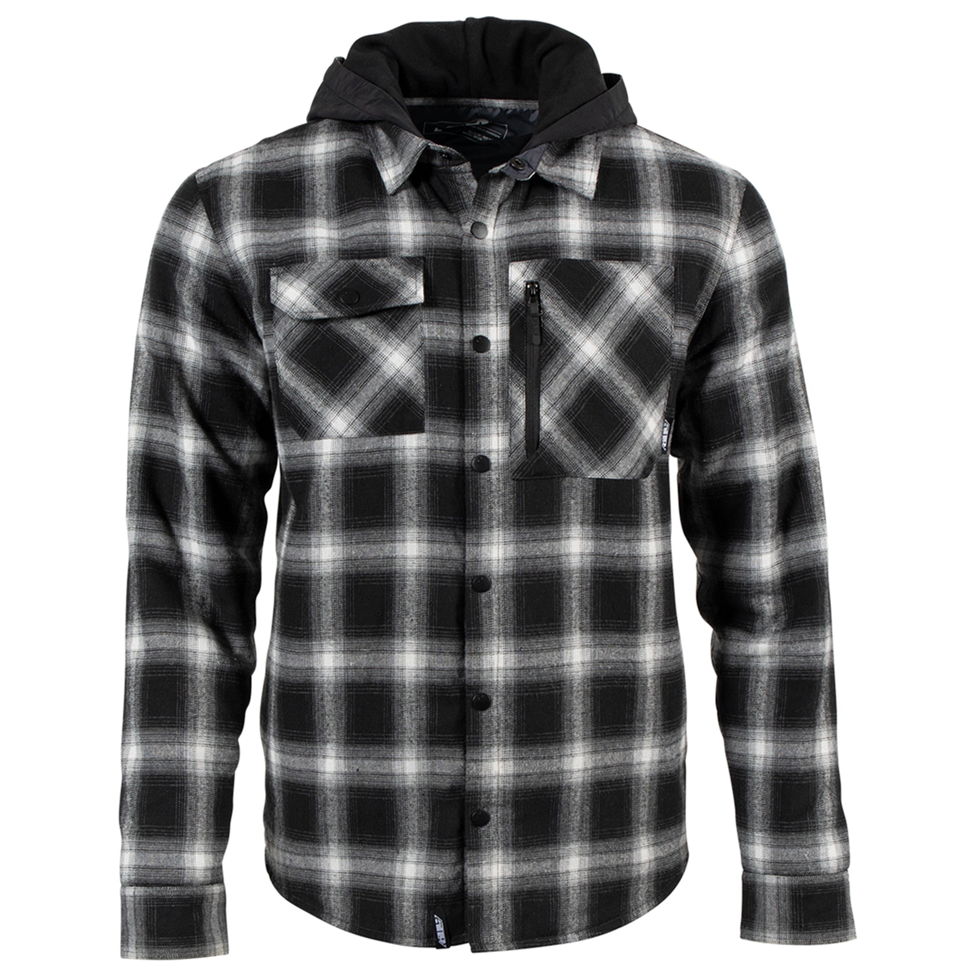509 Tech Flannel Black/Grey Check Mens