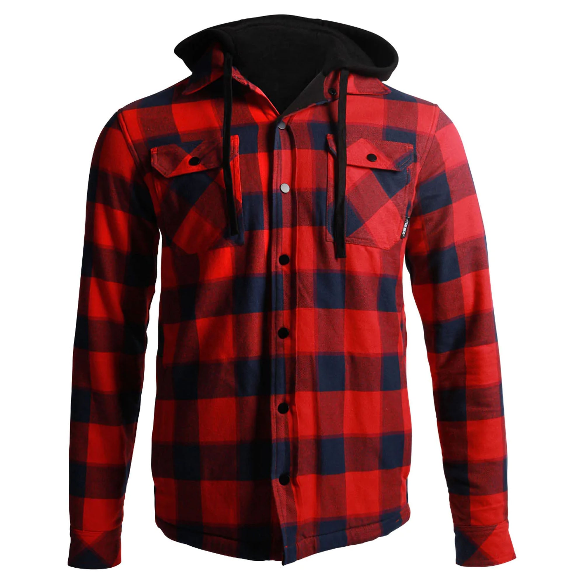 509 Groomer Flannel Red/Navy Mens