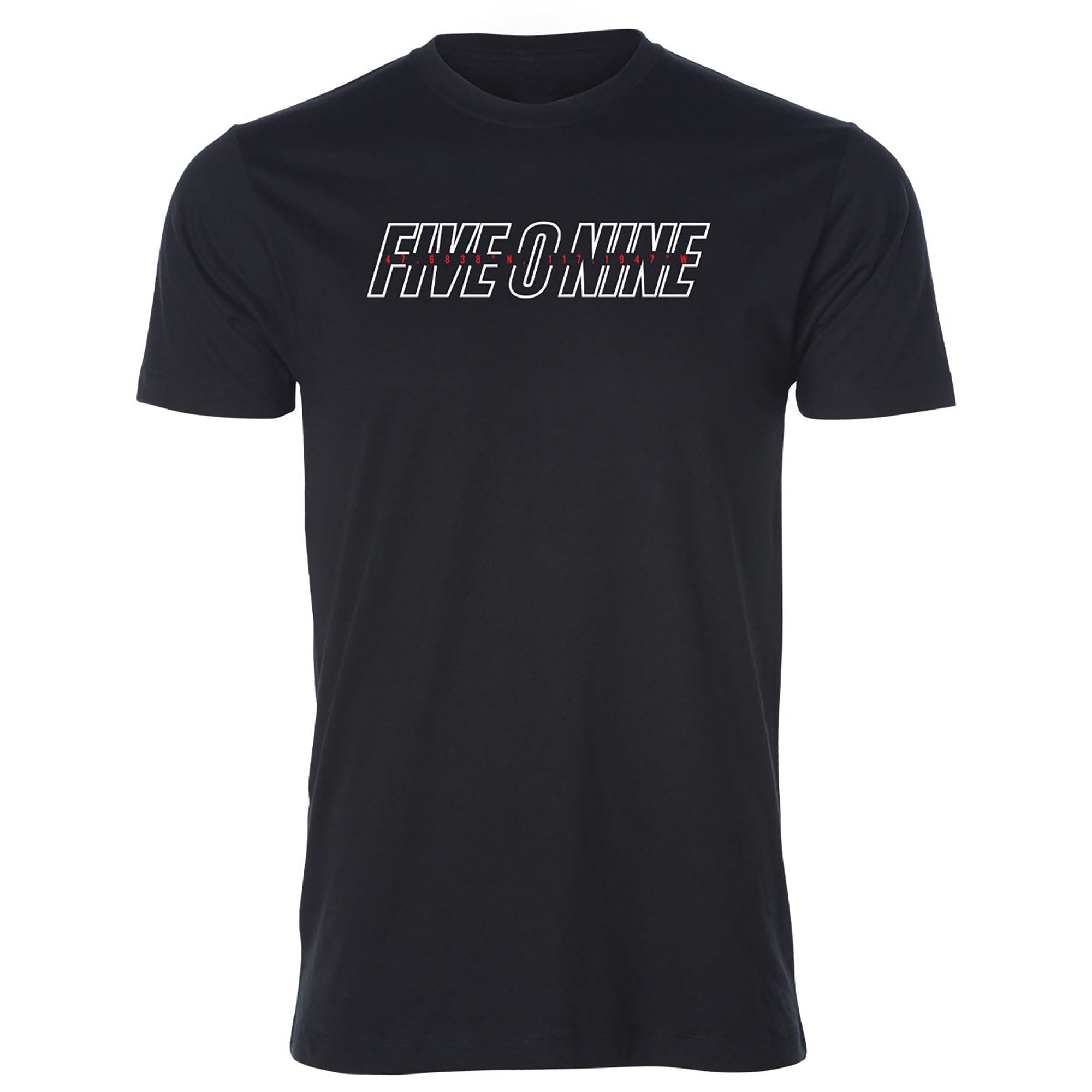 509 Mens 5 Dry Origin Tech T-Shirt Black Unisex-Adult