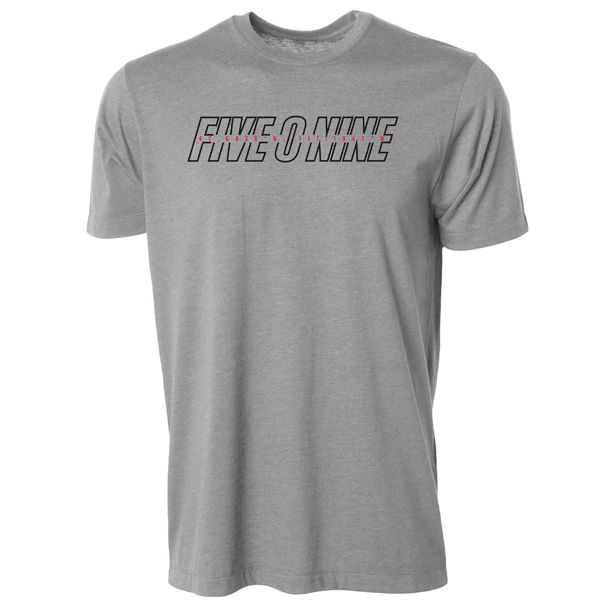 509 Mens 5 Dry Origin Tech T-Shirt Grey Unisex-Adult