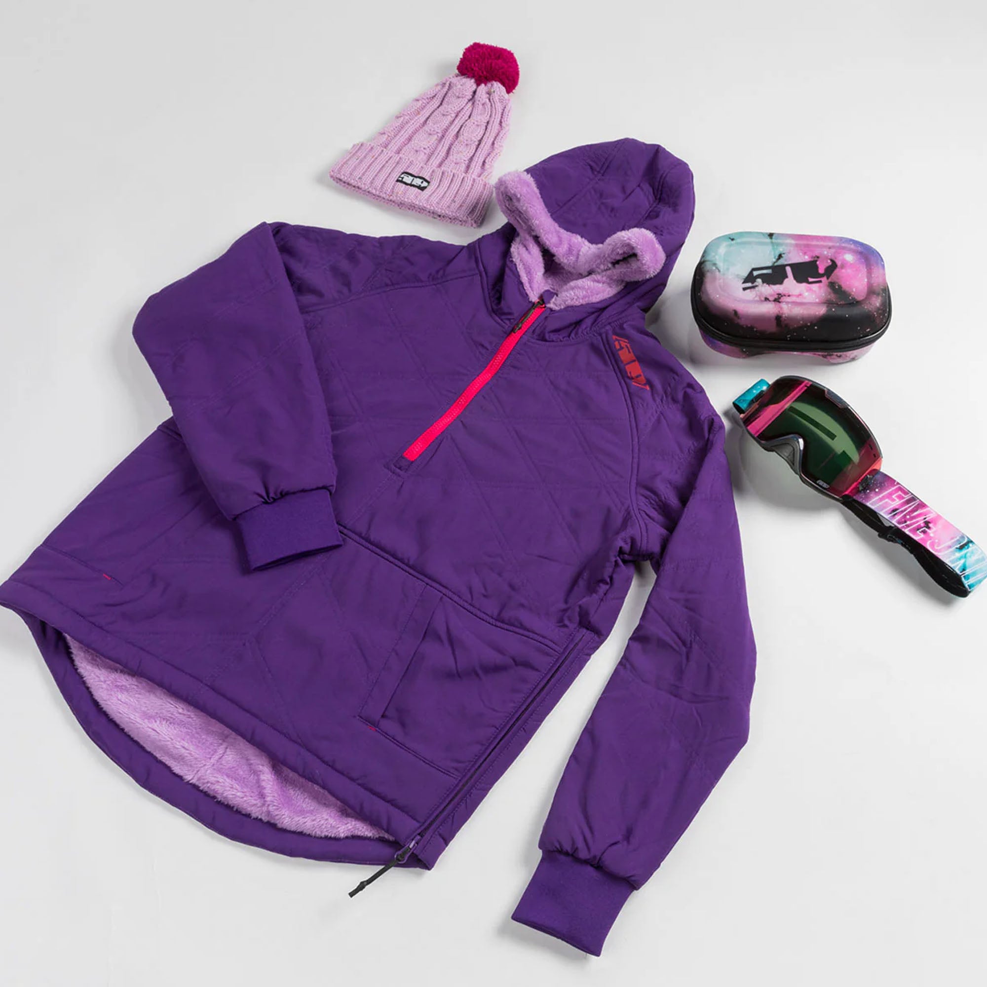 509 Aurora Quilted hoodie