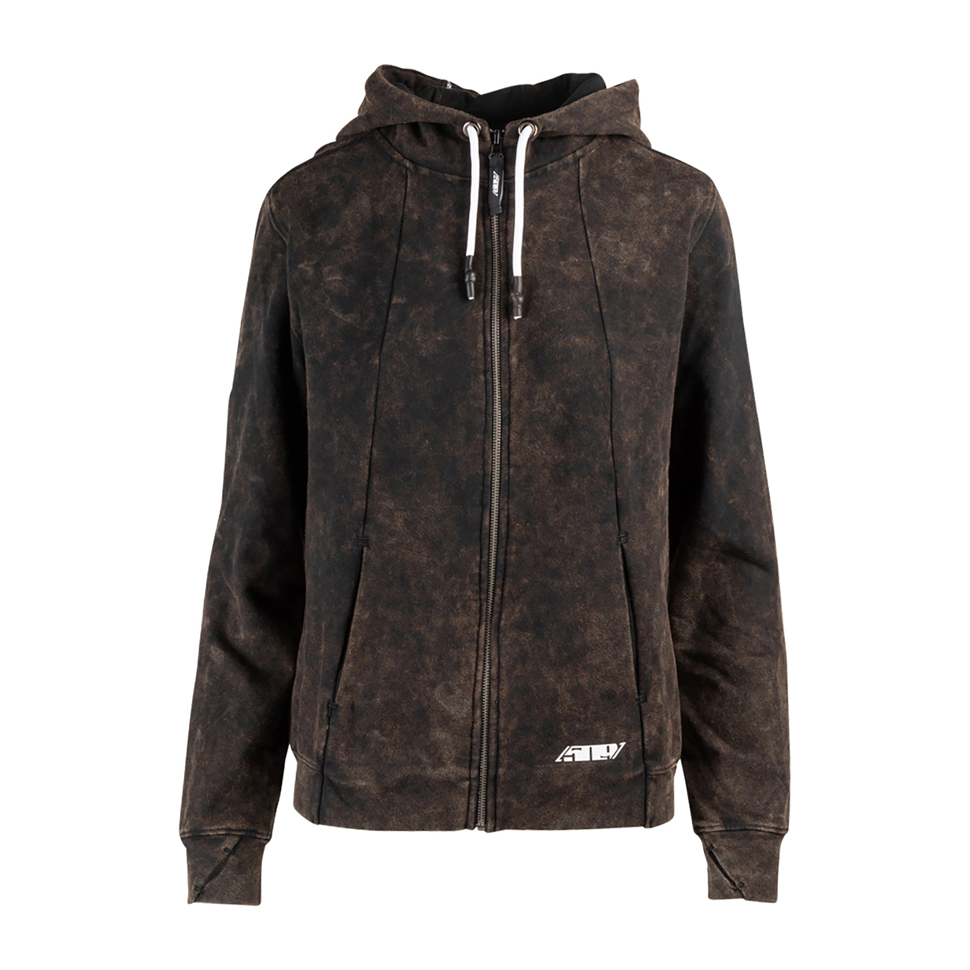 509 A Frame Full Zip Hoodie Black Women