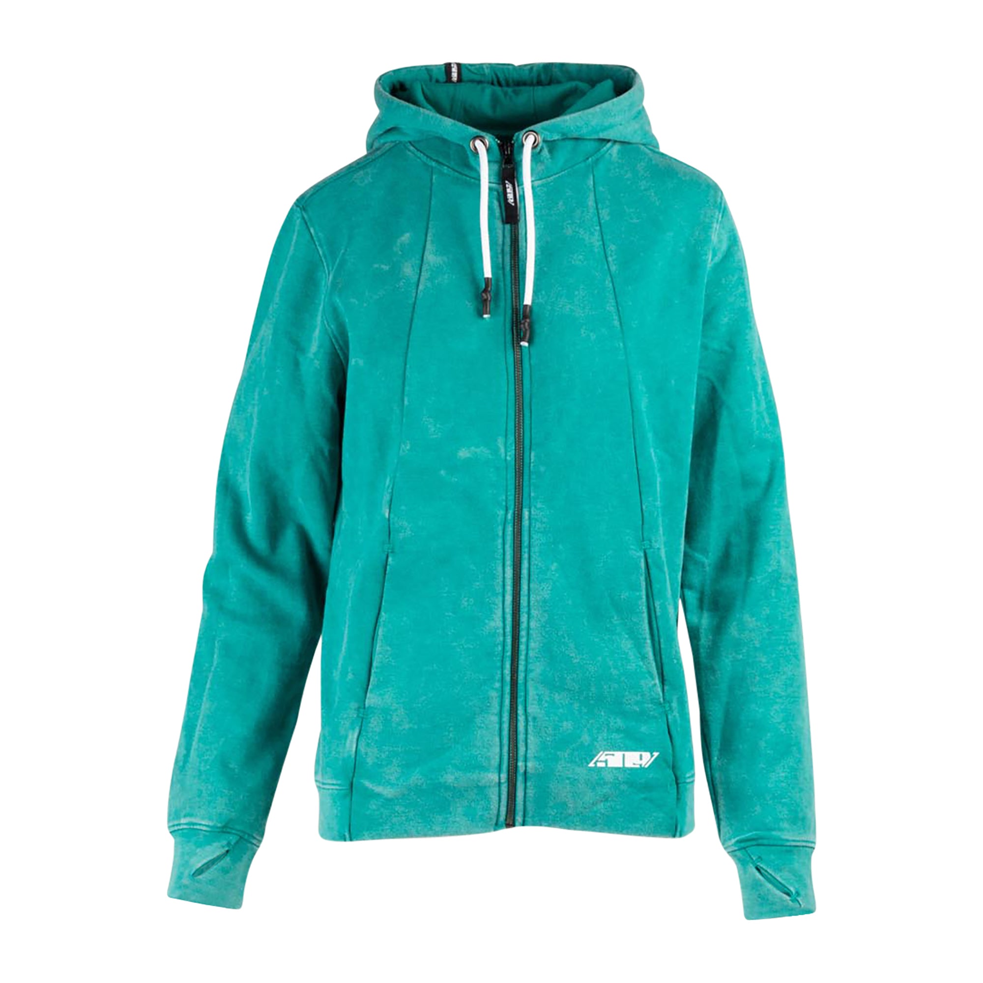 509 A Frame Full Zip Hoodie Emerald Women