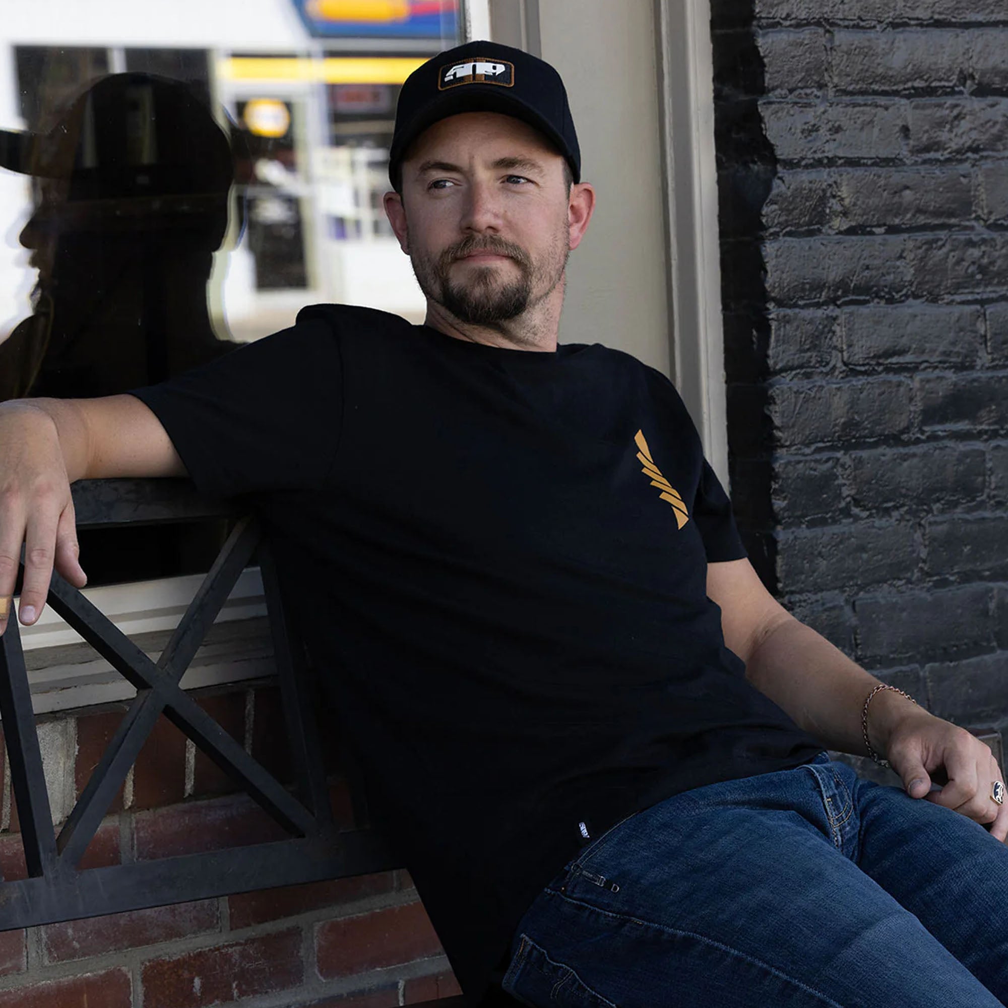 509 1 Down 5 Up T-Shirt Black