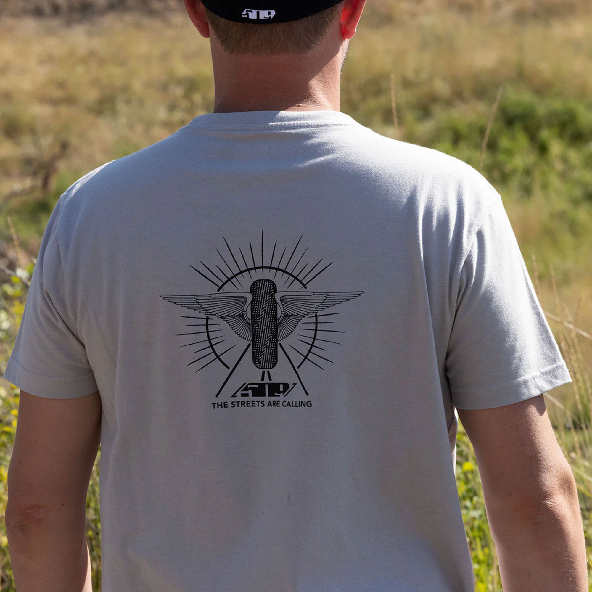 509 Streets are Calling T-shirt Tee Soft Touch Cotton Blend Athletic Fit Gray