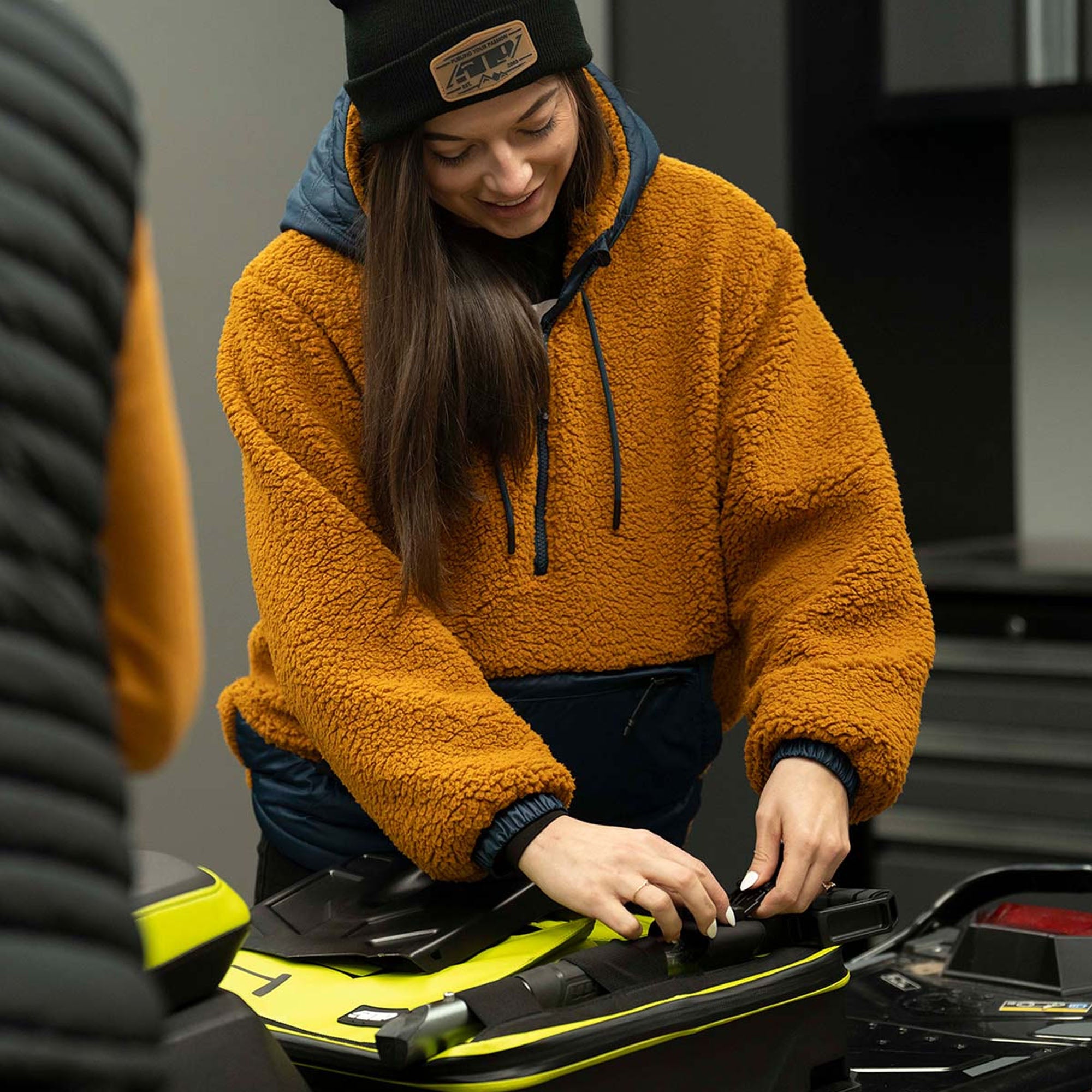 509 Super Sherpa Fleece Hoodie Buckhorn Brown