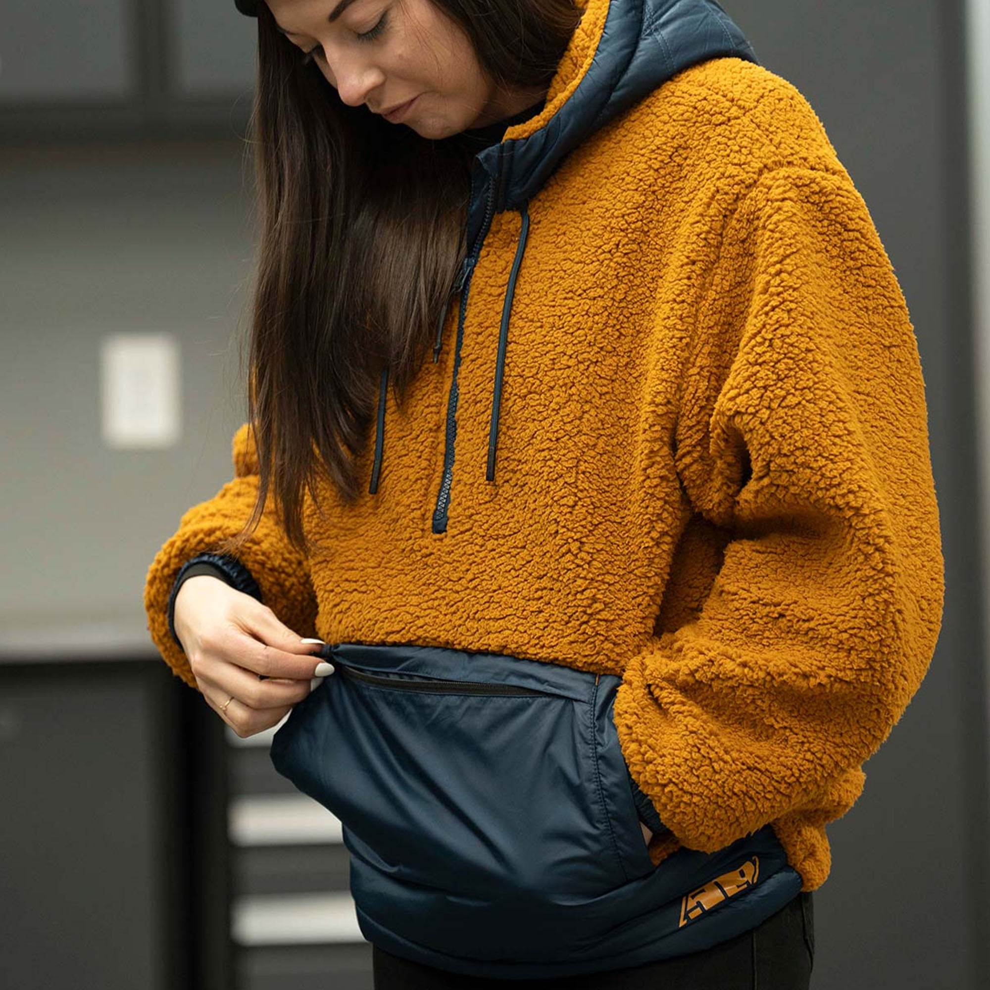 509 Super Sherpa Fleece Hoodie Buckhorn Brown