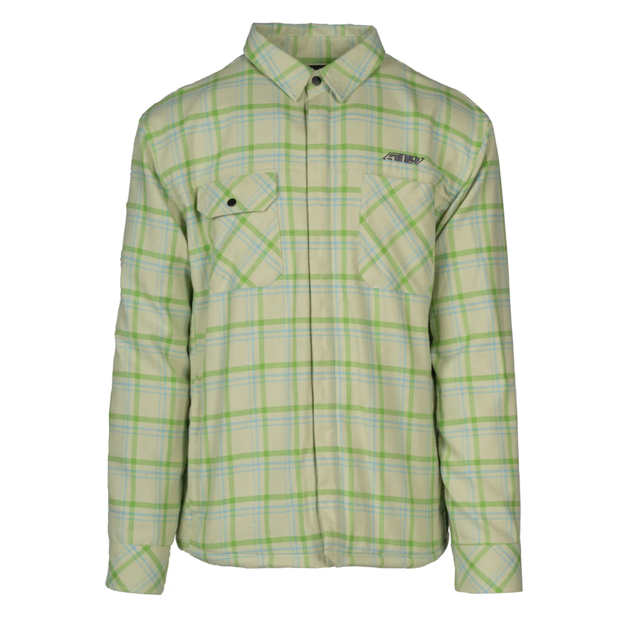 509 Flannel Shacket Chlorophyll Mens