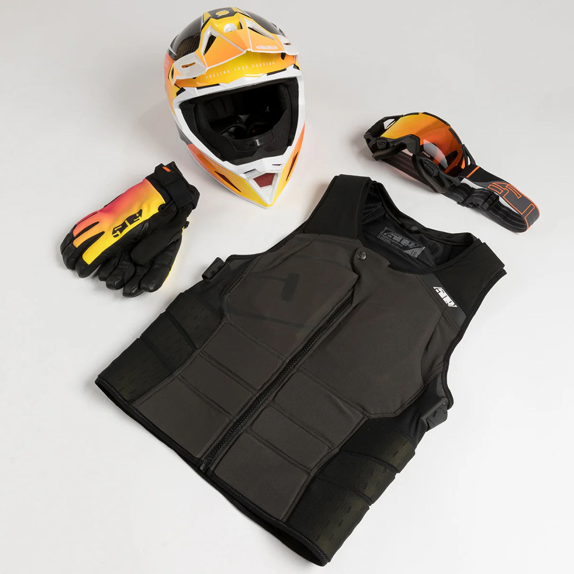 509 R - Mor Protection Vest Pirate Black