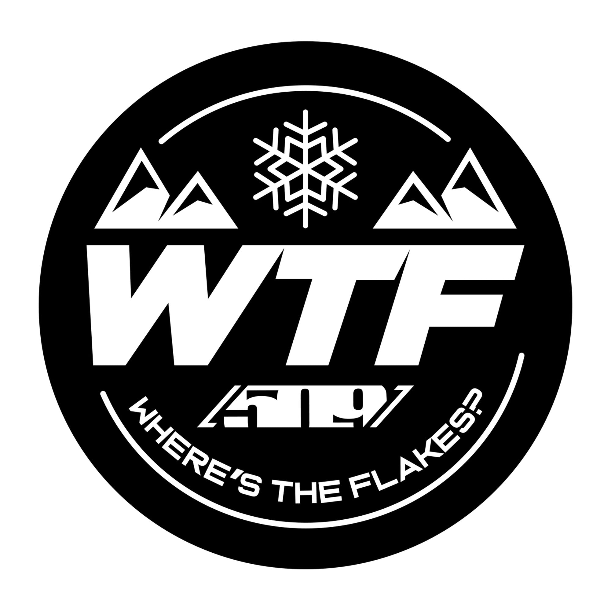 509 F13002900-004-002 WTF Sticker 4"
