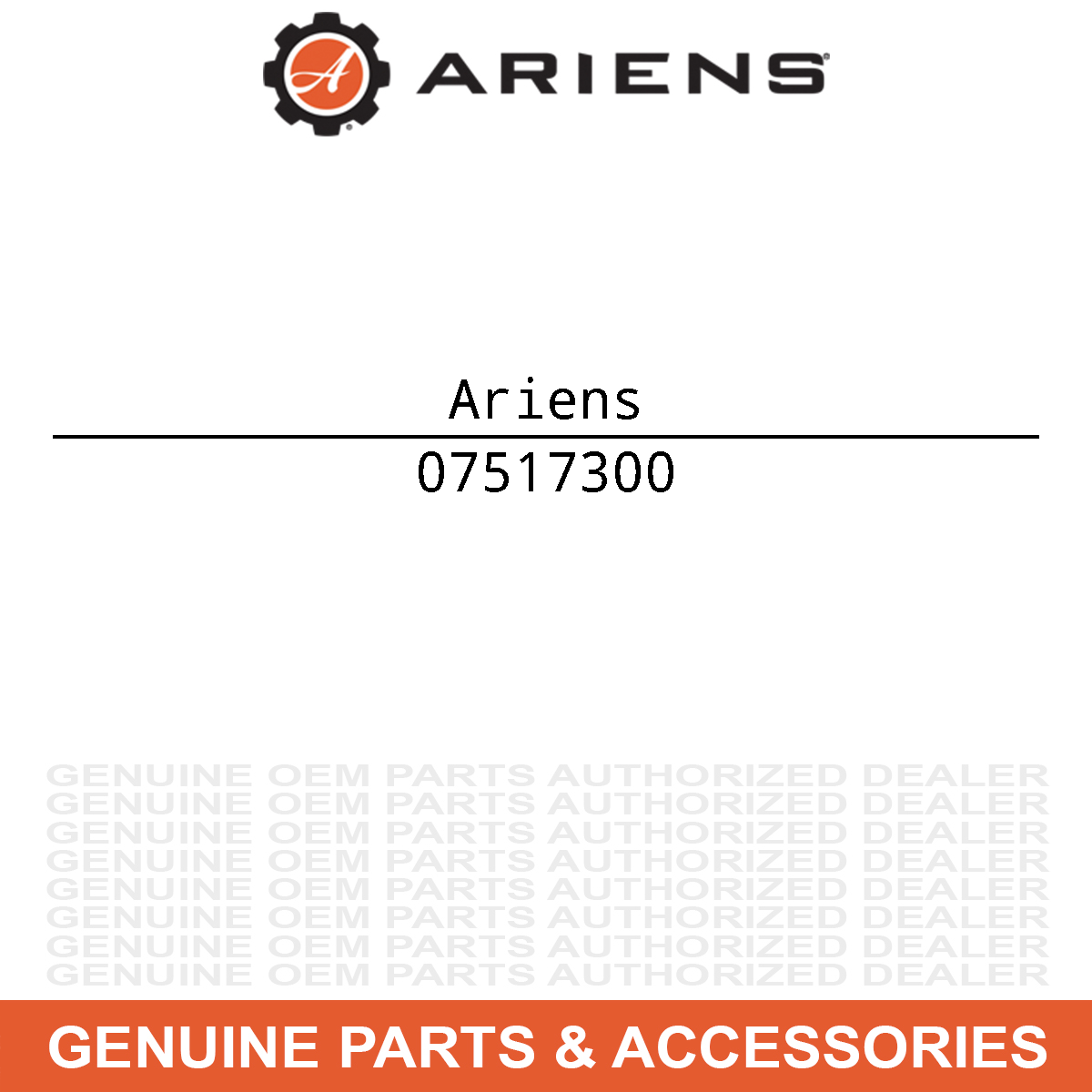 Ariens 07517300 Cable Tie 5.50" 600 S 00090619 010527