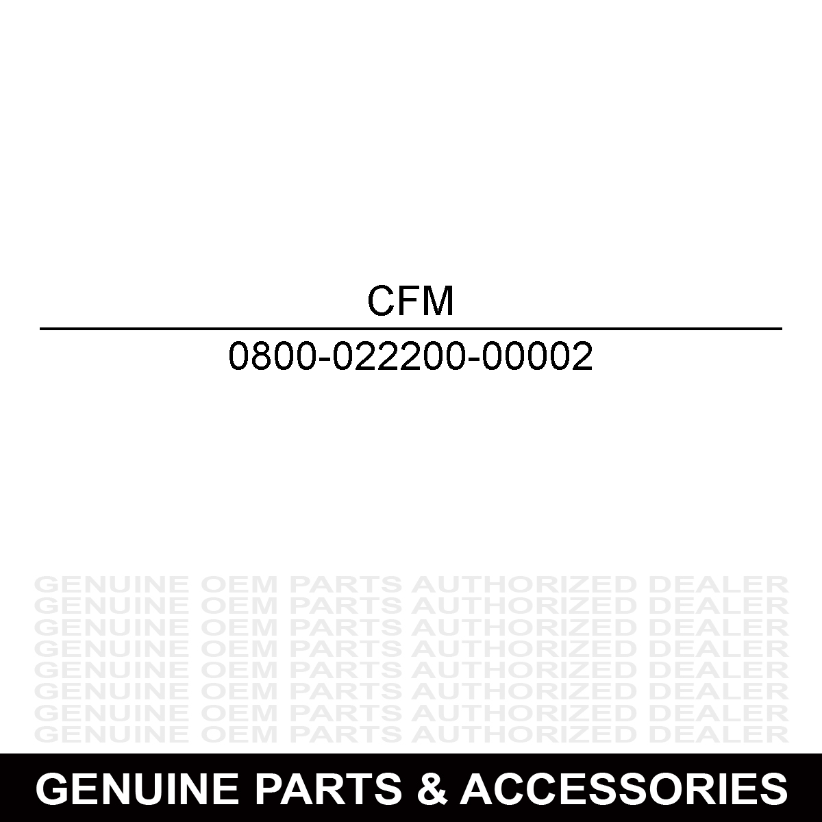 CFMoto 0800-022200-00002 GASKET, CYLINDER HEAD