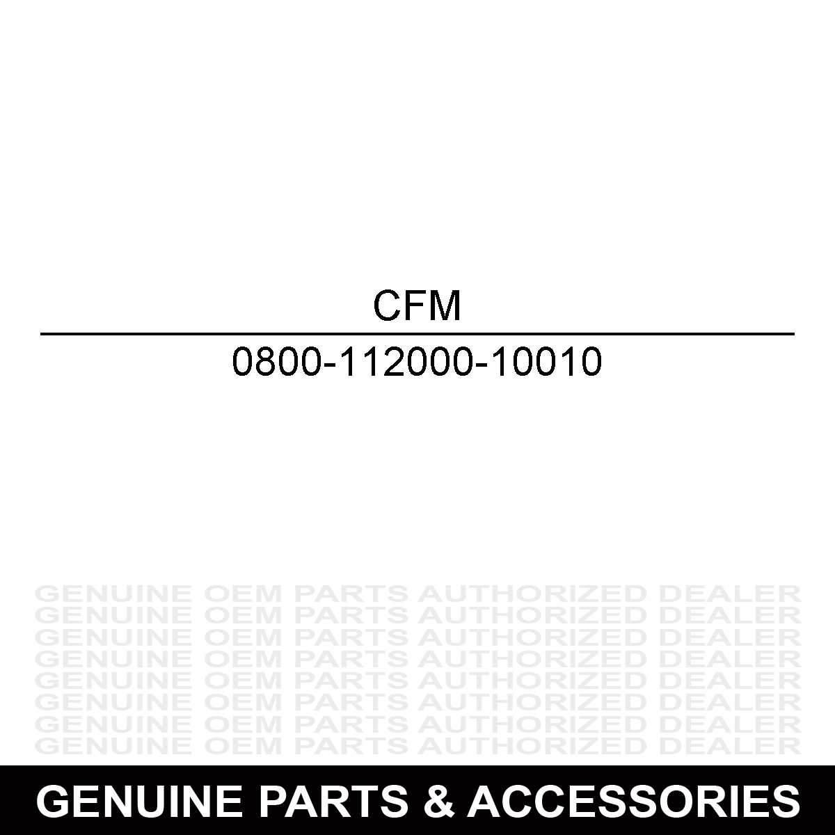 CFMoto 0800-112000-10010 Air Filter Element